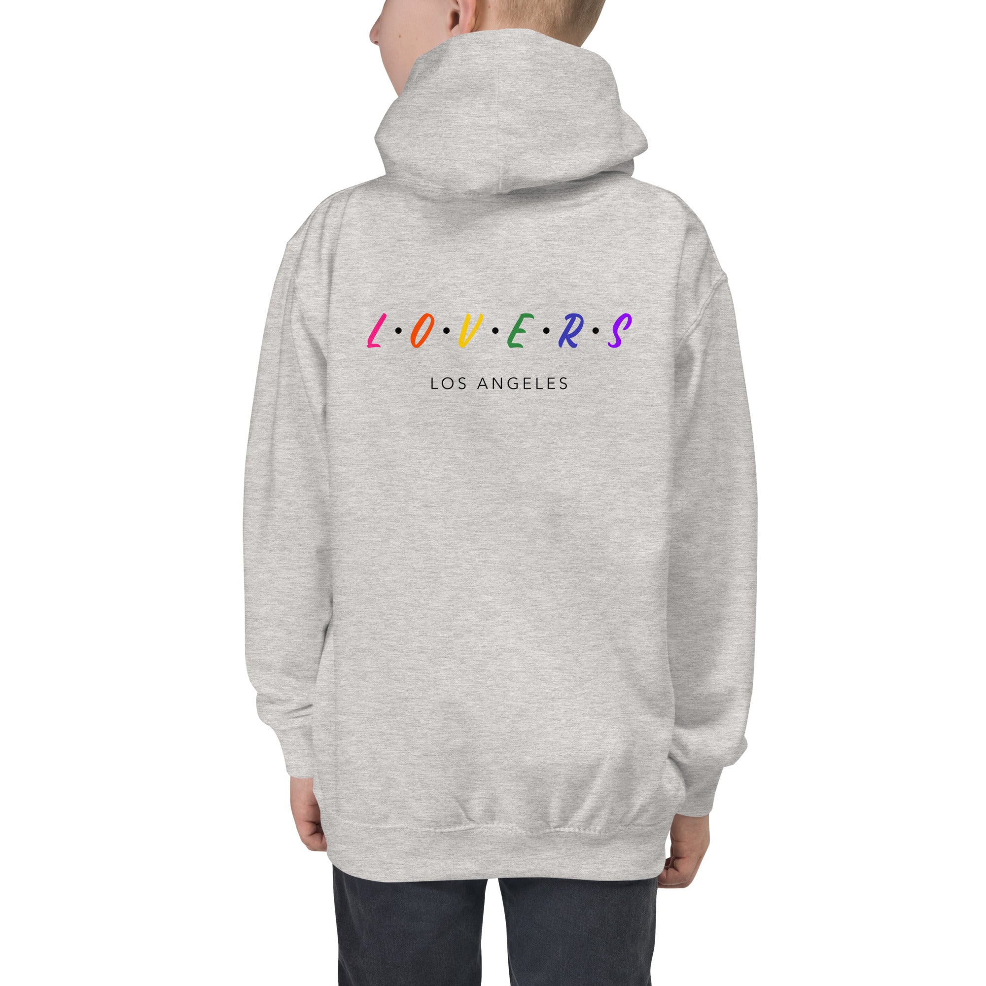 Lovers - Los Angeles - Kids Hoodie (back print)