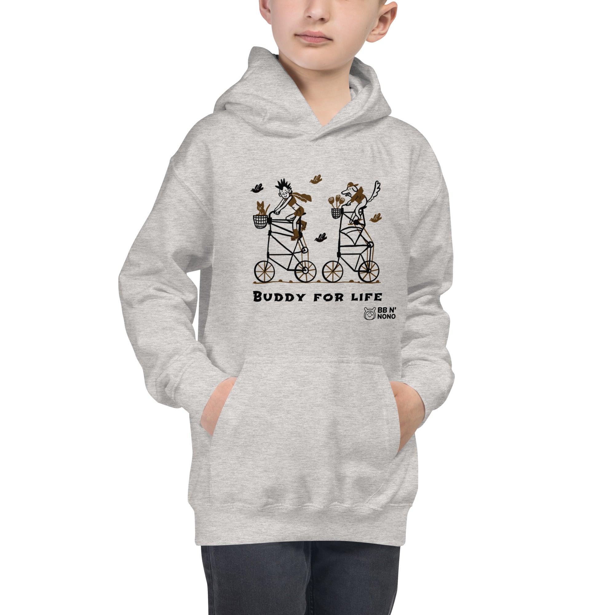 Buddy for life - Kids Hoodie