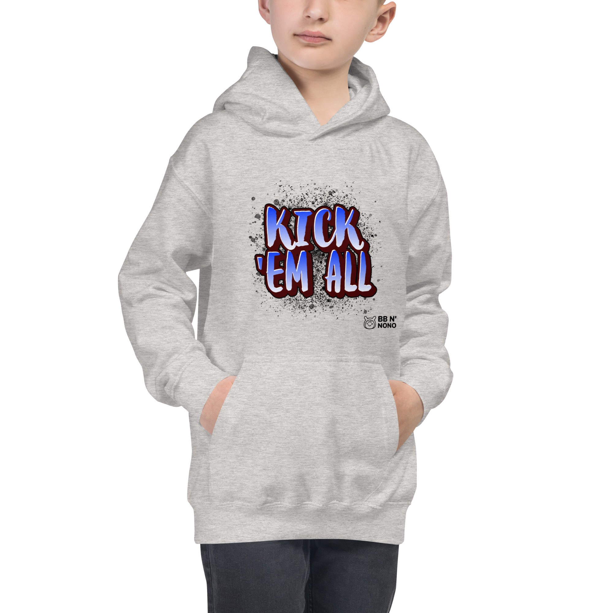 Kick'em all - Kids Hoodie