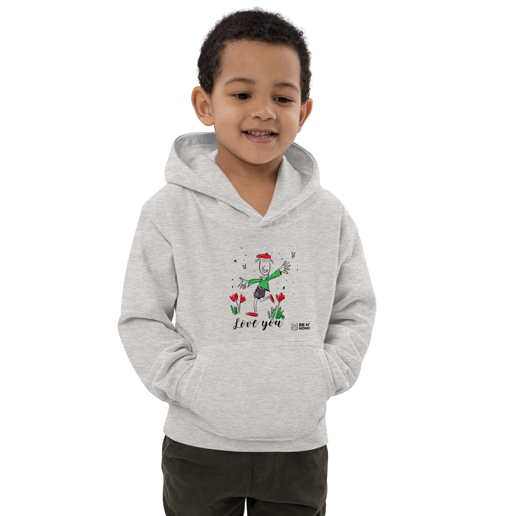 Love you - Kids Hoodie