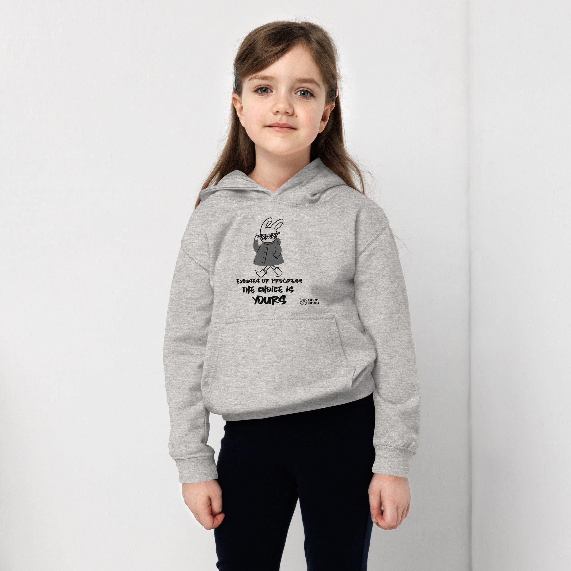 Excuses or Progress, the choice is yours - Kids Hoodie