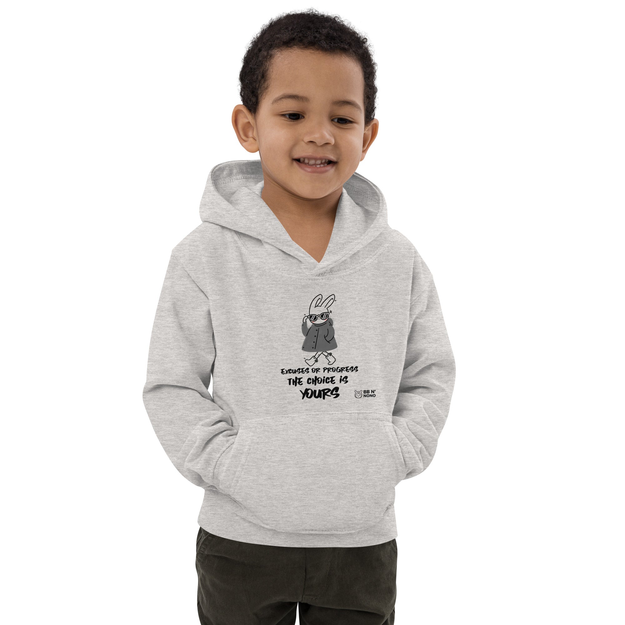 Excuses or Progress, the choice is yours - Kids Hoodie