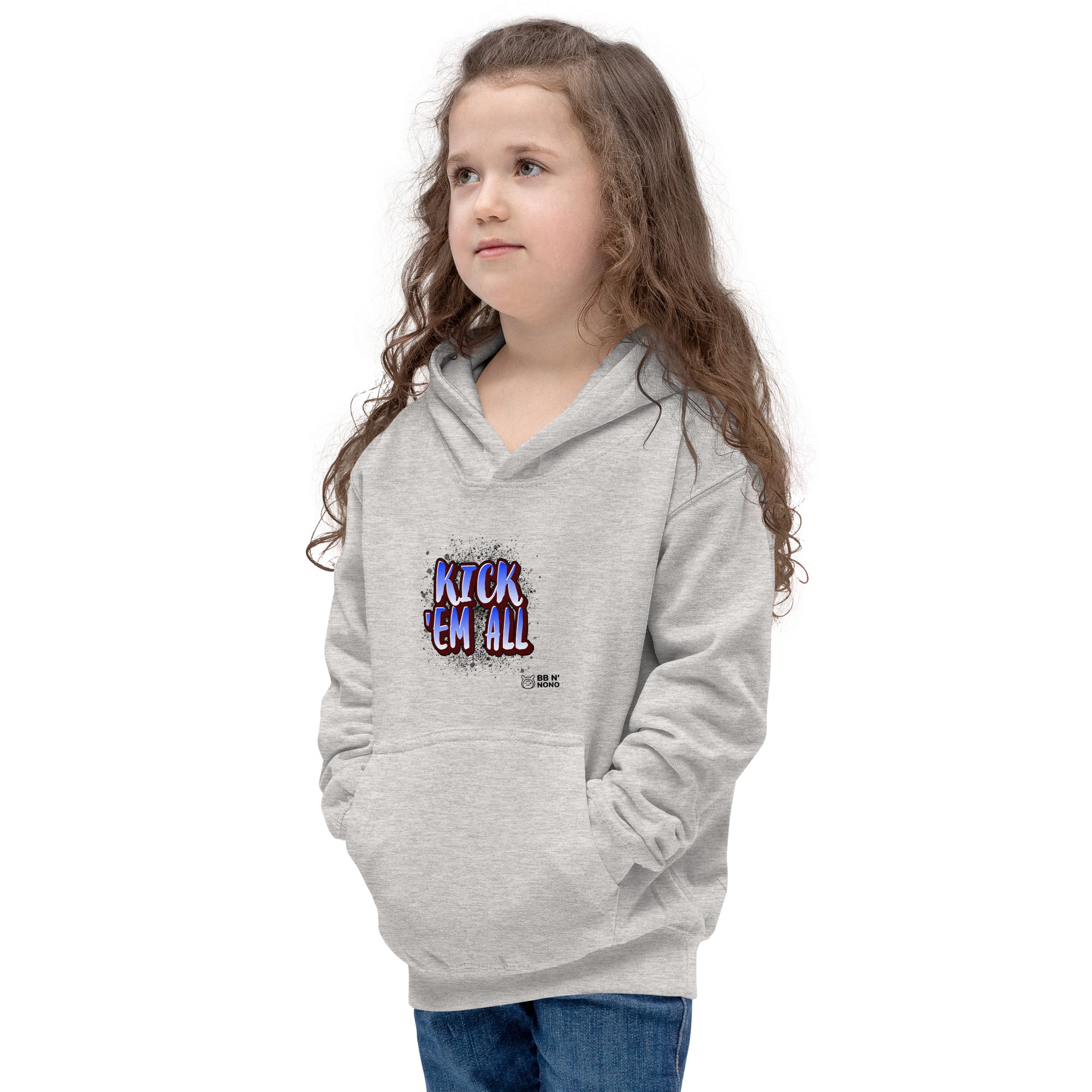 Kick'em all - Kids Hoodie