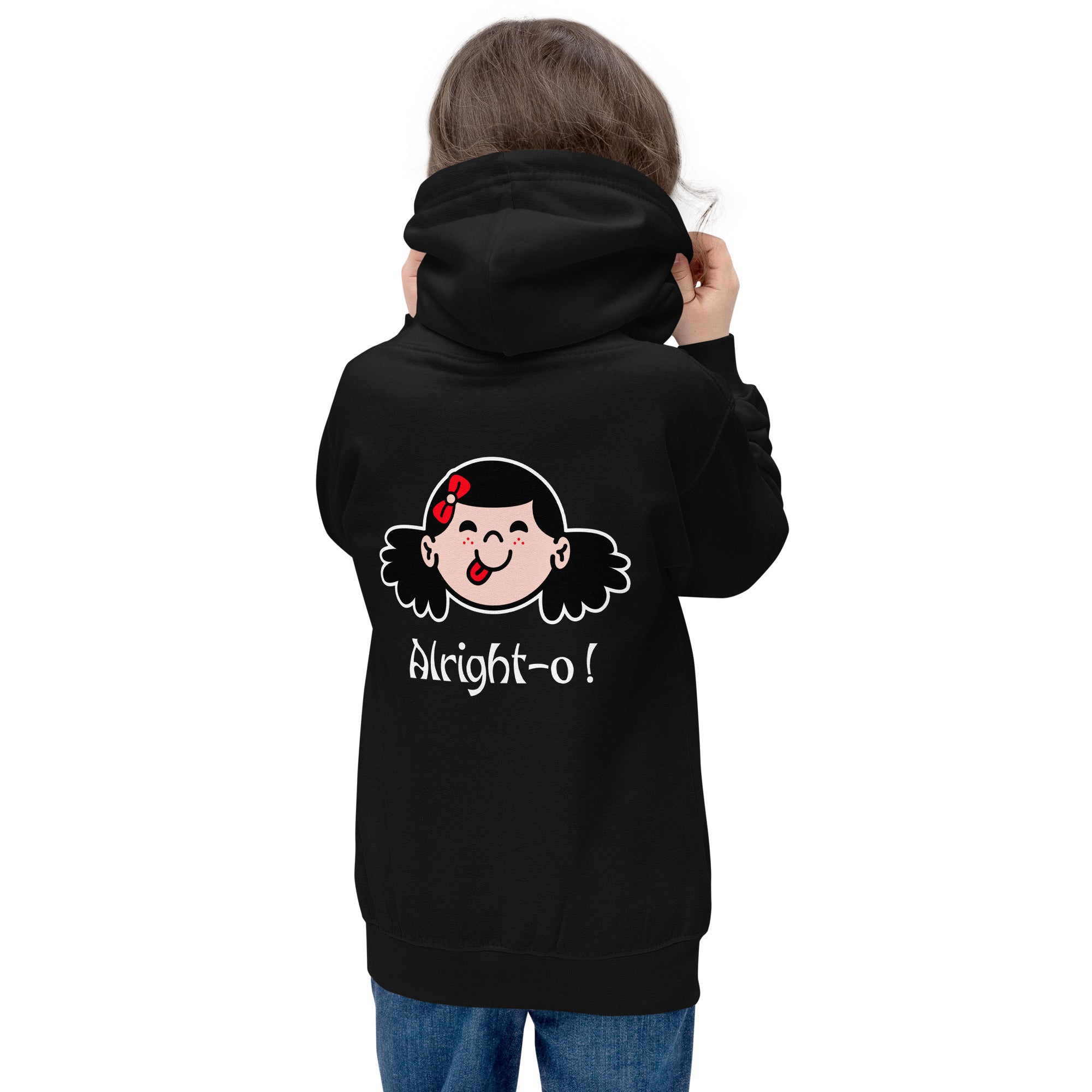 Alright-o! - Kids Hoodie (back print)