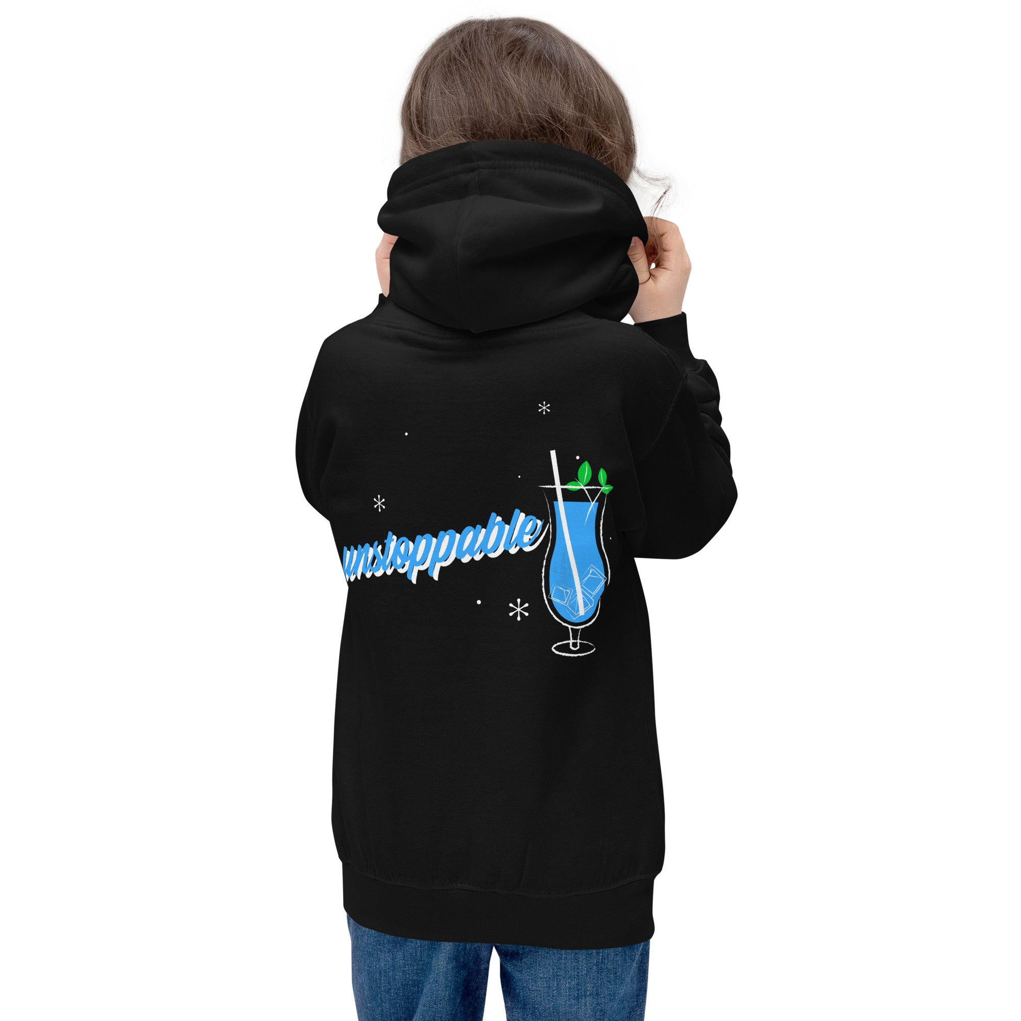 Unstoppable V - Kids Hoodie (back print)