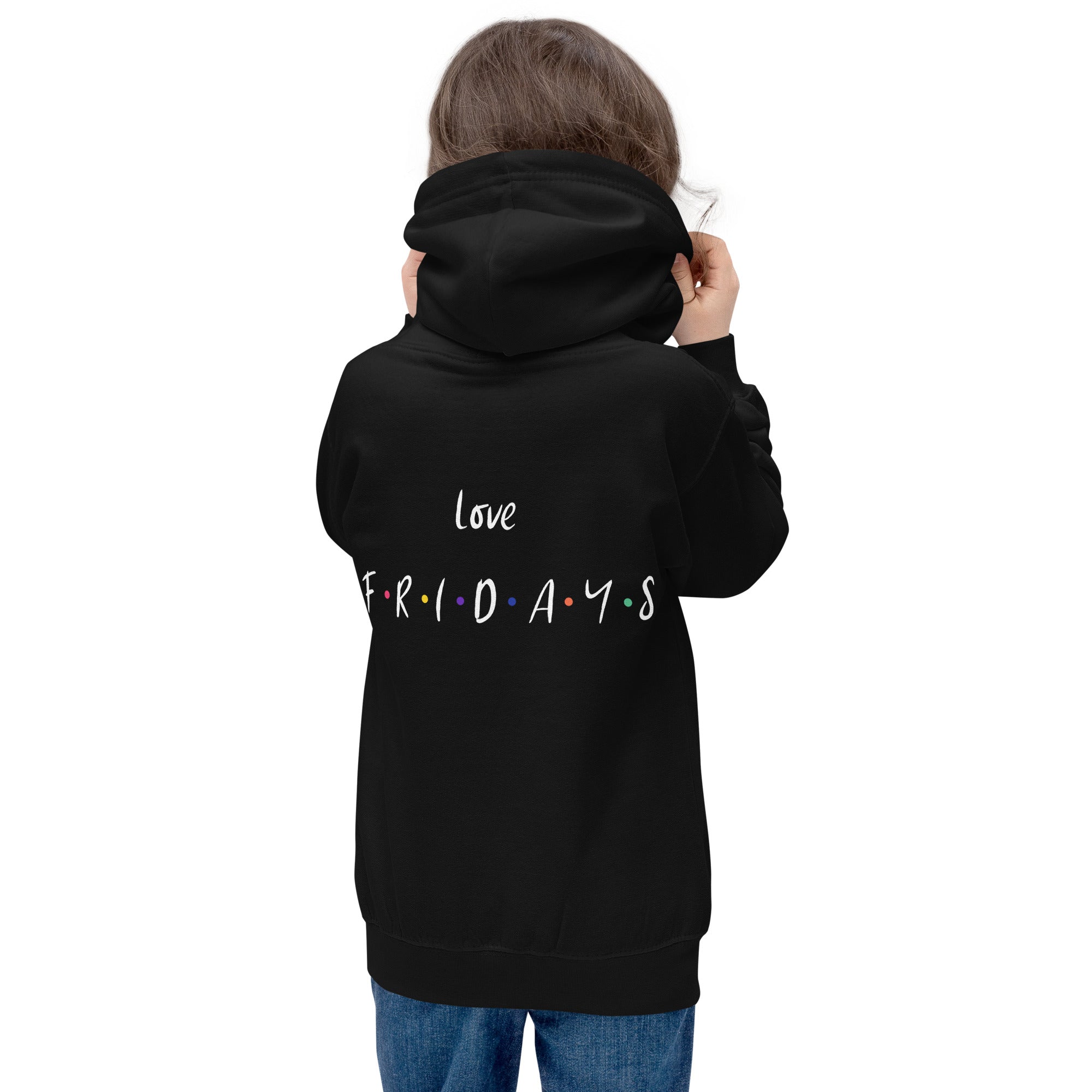 Love Fridays - Kids Hoodie (back print)