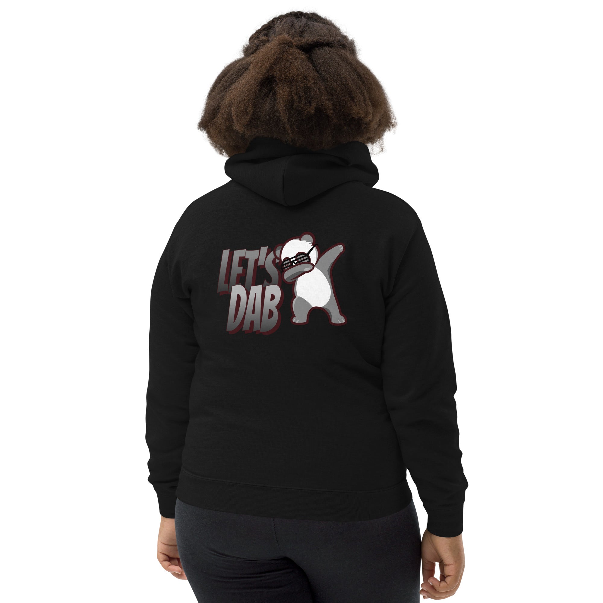 Let's dab - Kids Hoodie (back print)