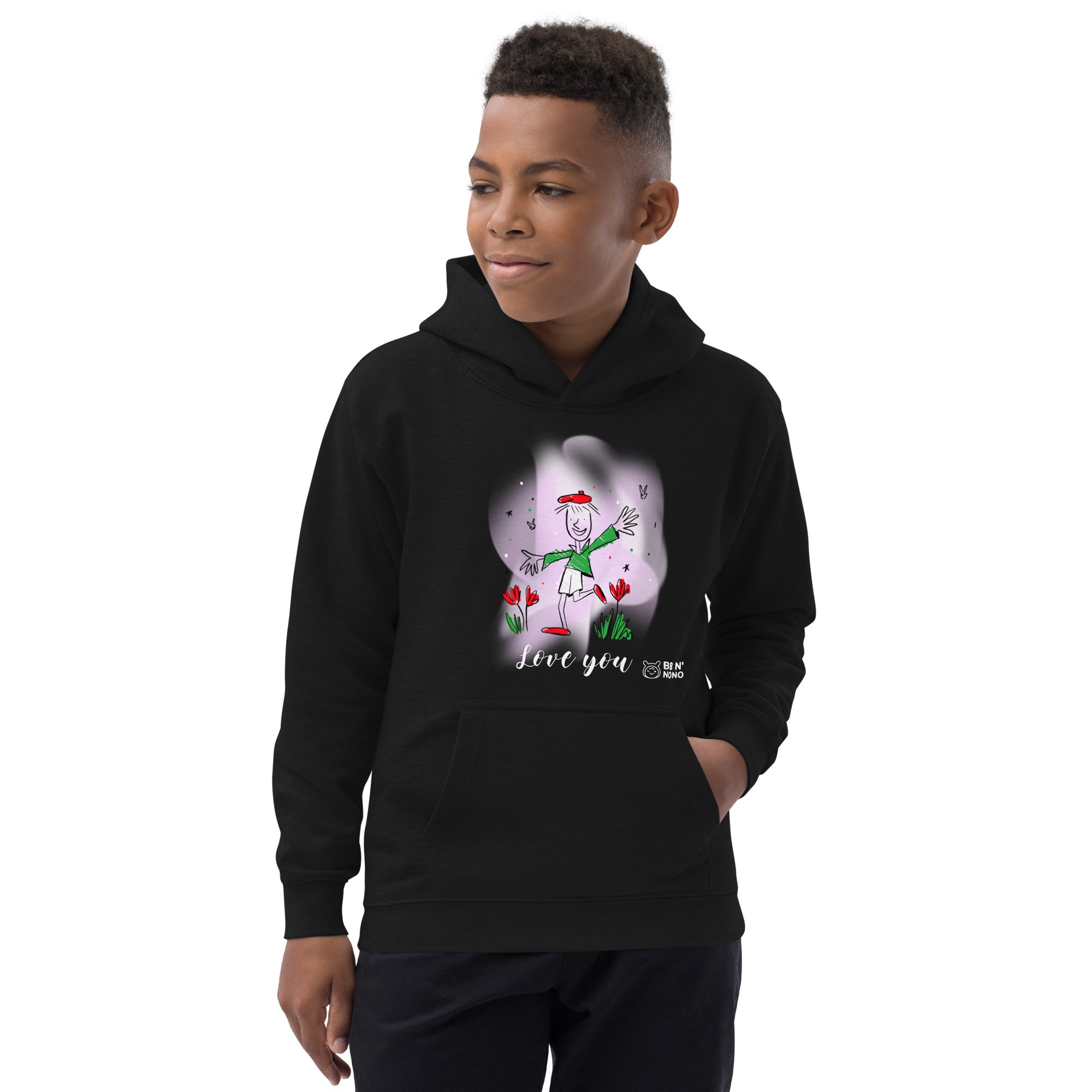 Love you - Kids Hoodie