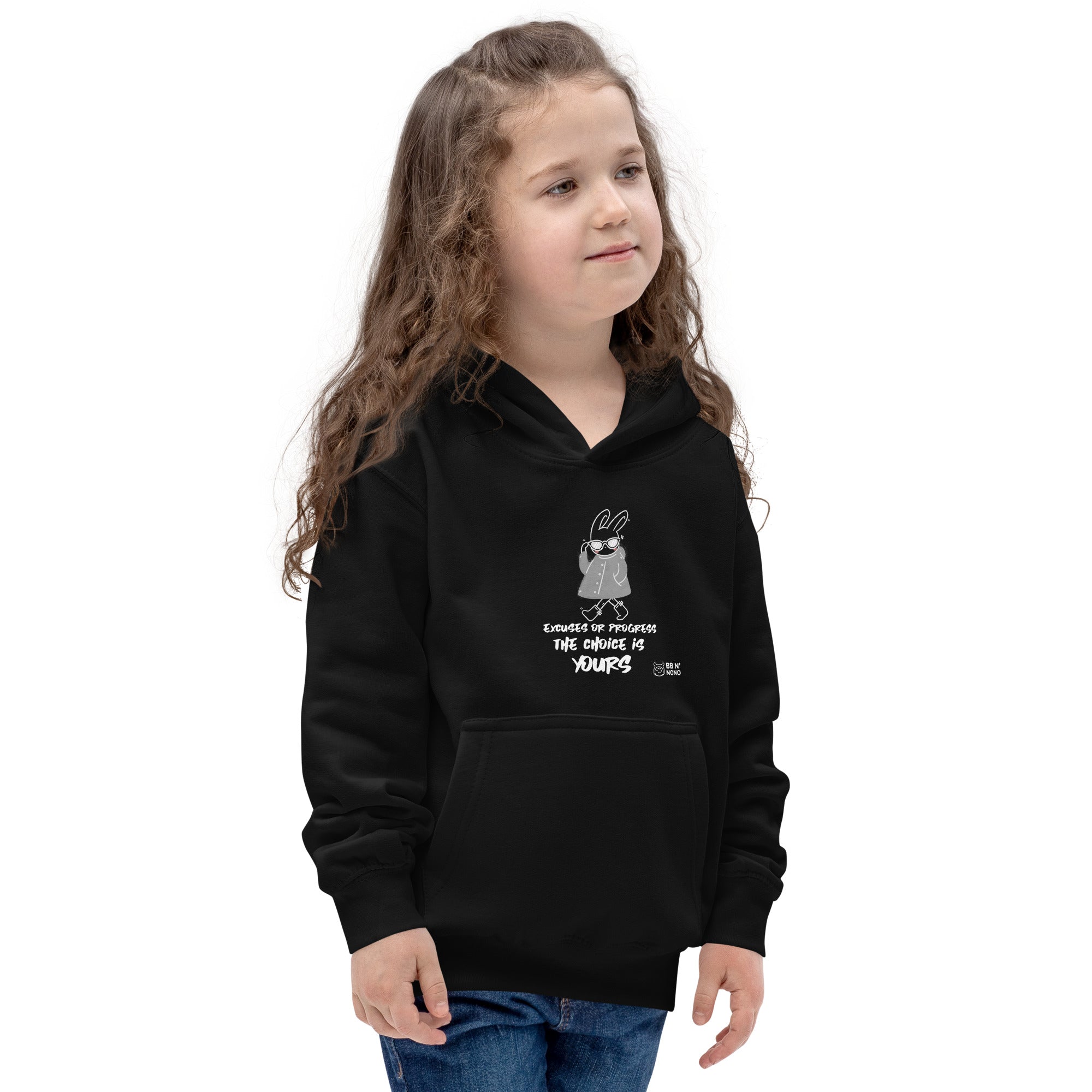 Excuses or Progress, the choice is yours - Kids Hoodie