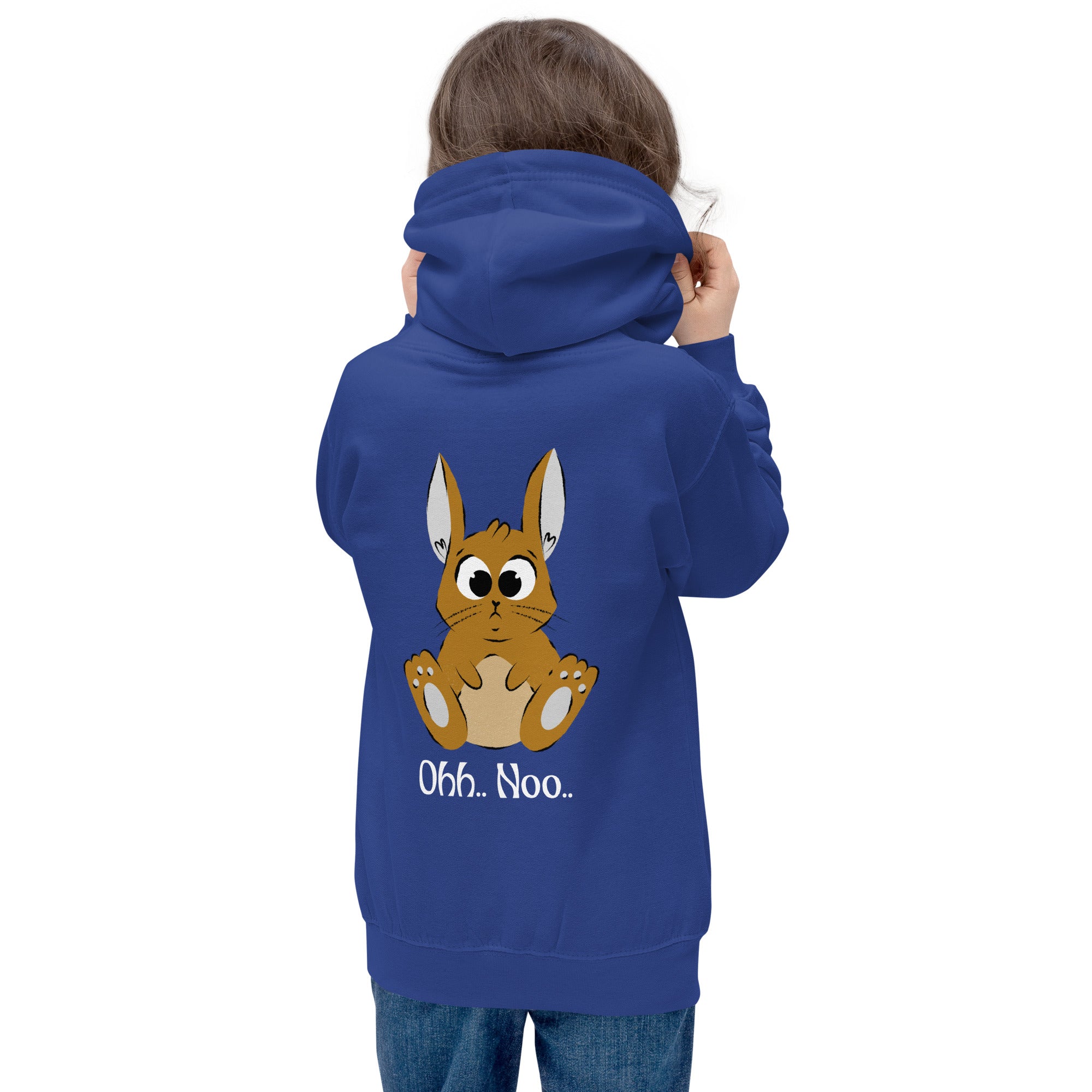 Ohh Noo - Kids Hoodie (back print)