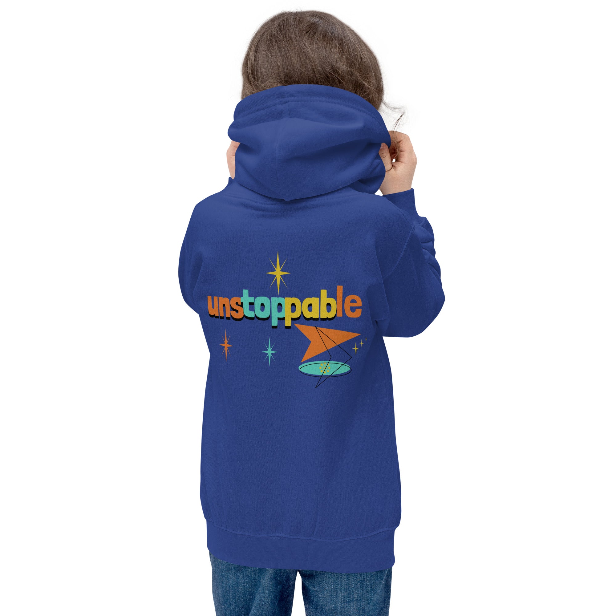 Unstoppable - Kids Hoodie (back print)