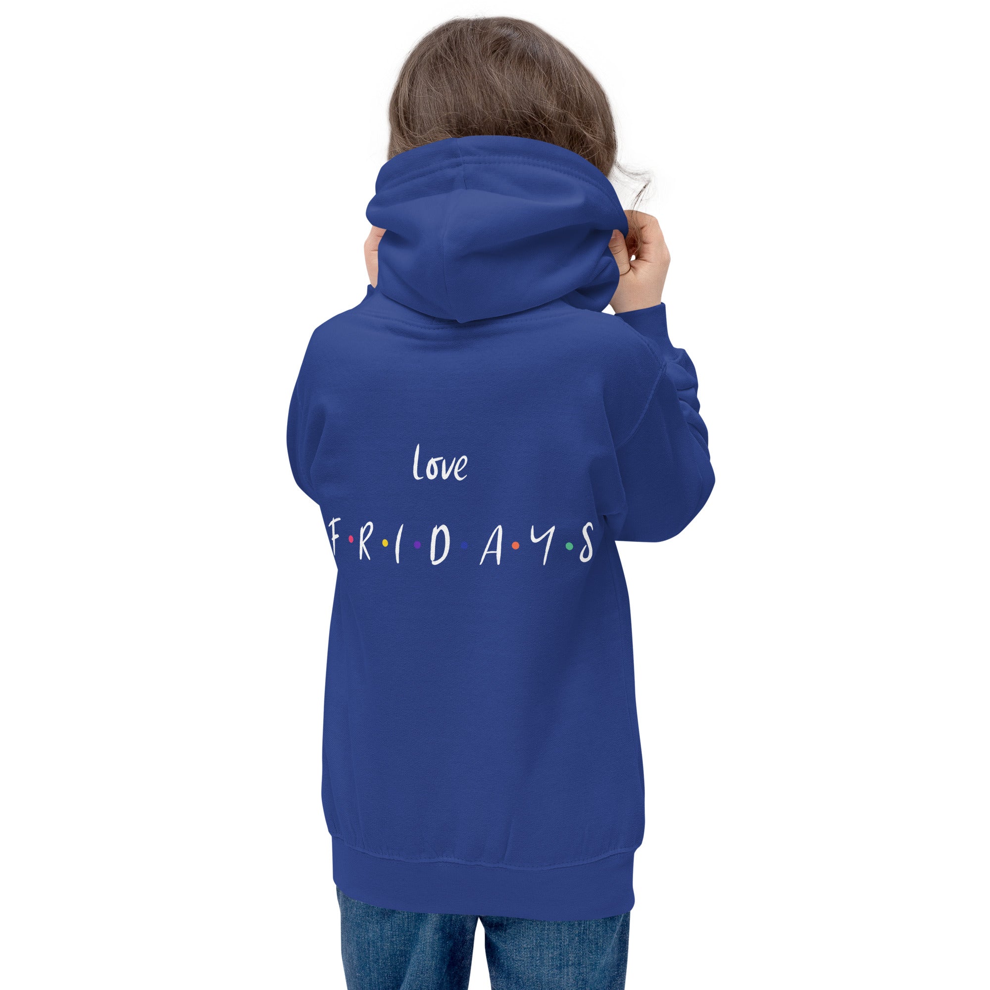 Love Fridays - Kids Hoodie (back print)