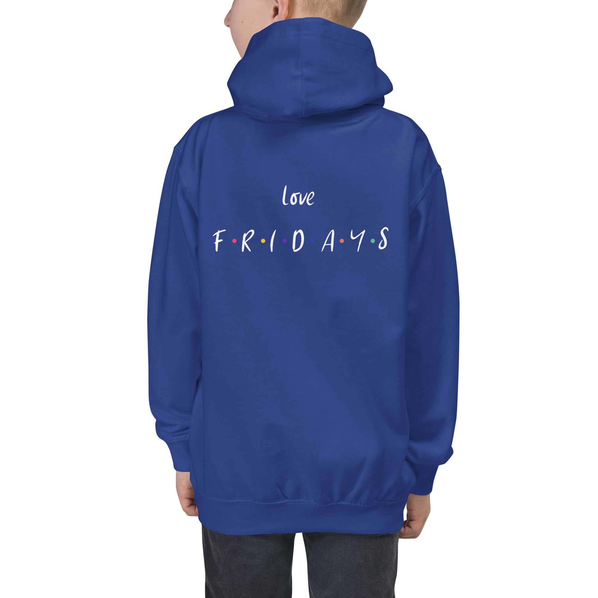 Love Fridays - Kids Hoodie (back print)