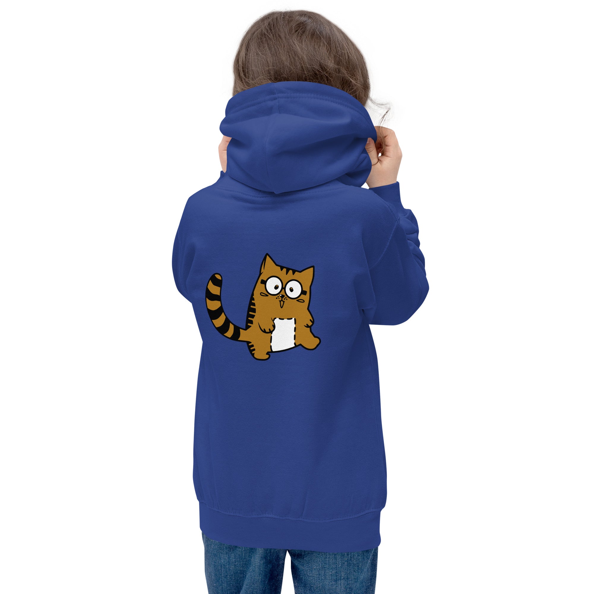 Meow V5 - Kids Hoodie (back print)