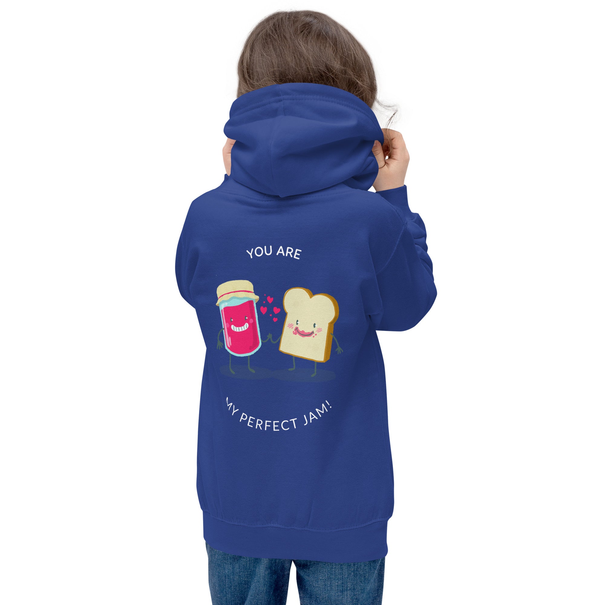 You are my perfect jam - Kids Hoodie (back print)