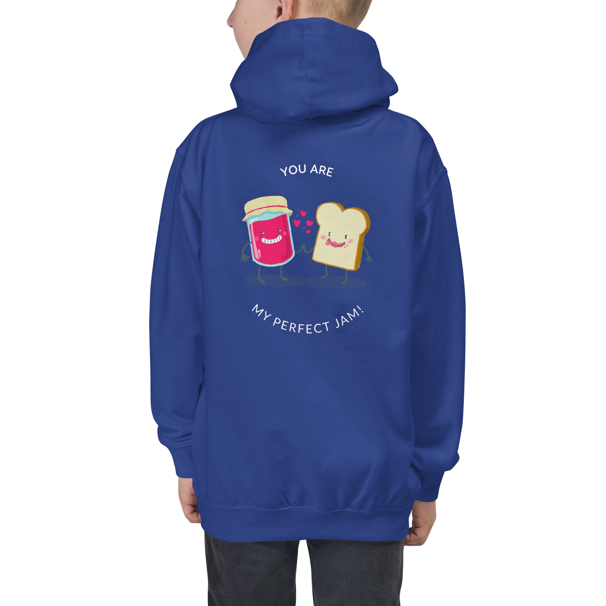 You are my perfect jam - Kids Hoodie (back print)