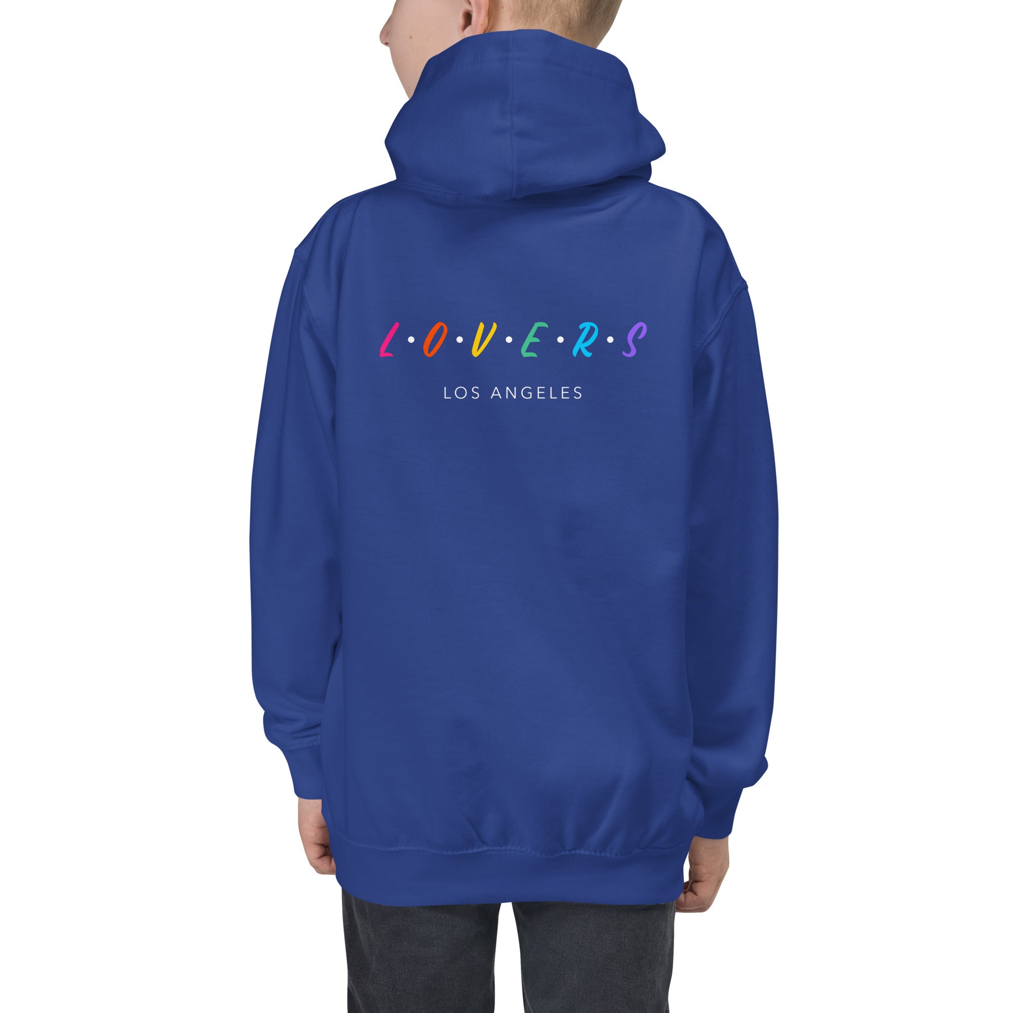 Lovers - Los Angeles - Kids Hoodie (back print)