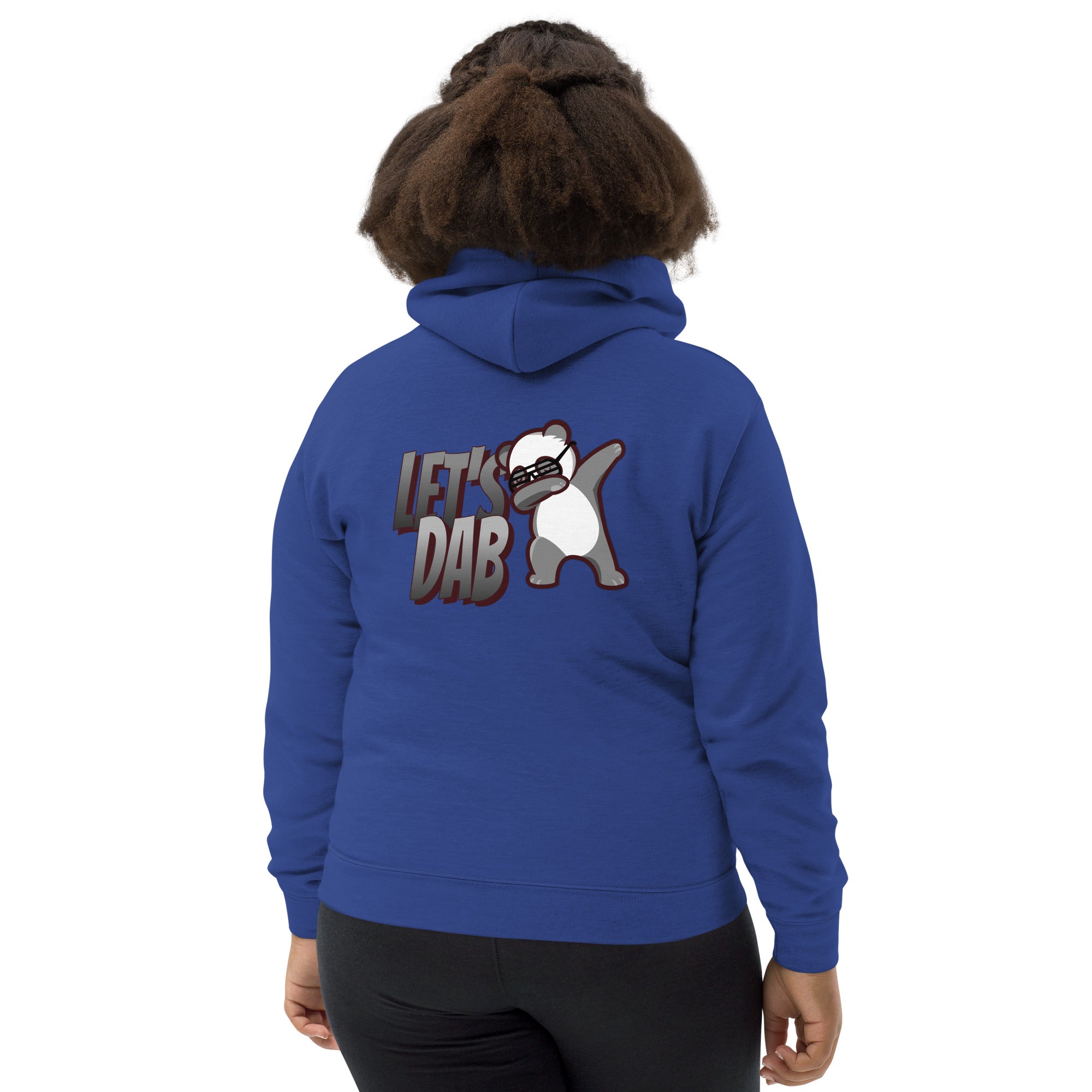 Let's dab - Kids Hoodie (back print)