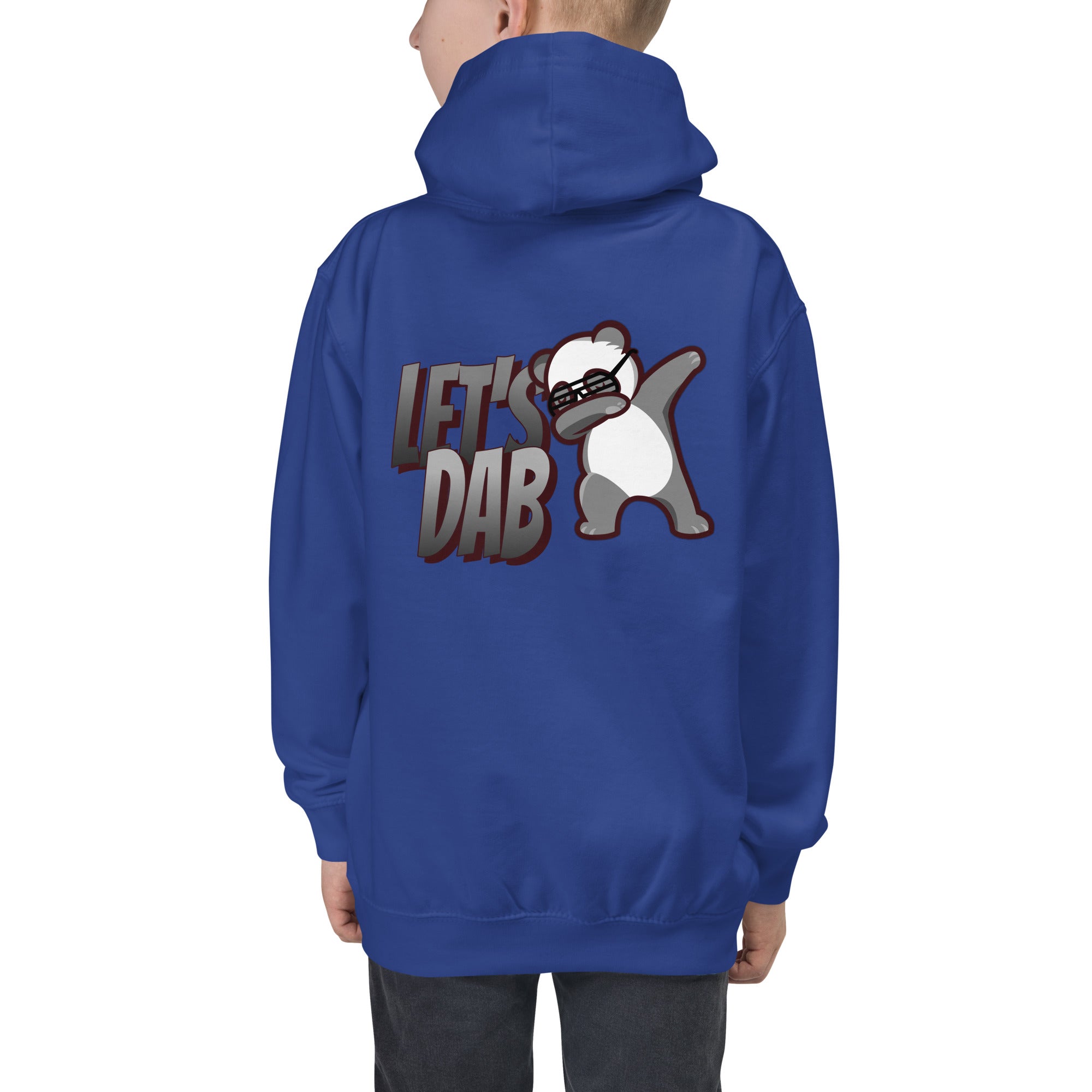 Let's dab - Kids Hoodie (back print)