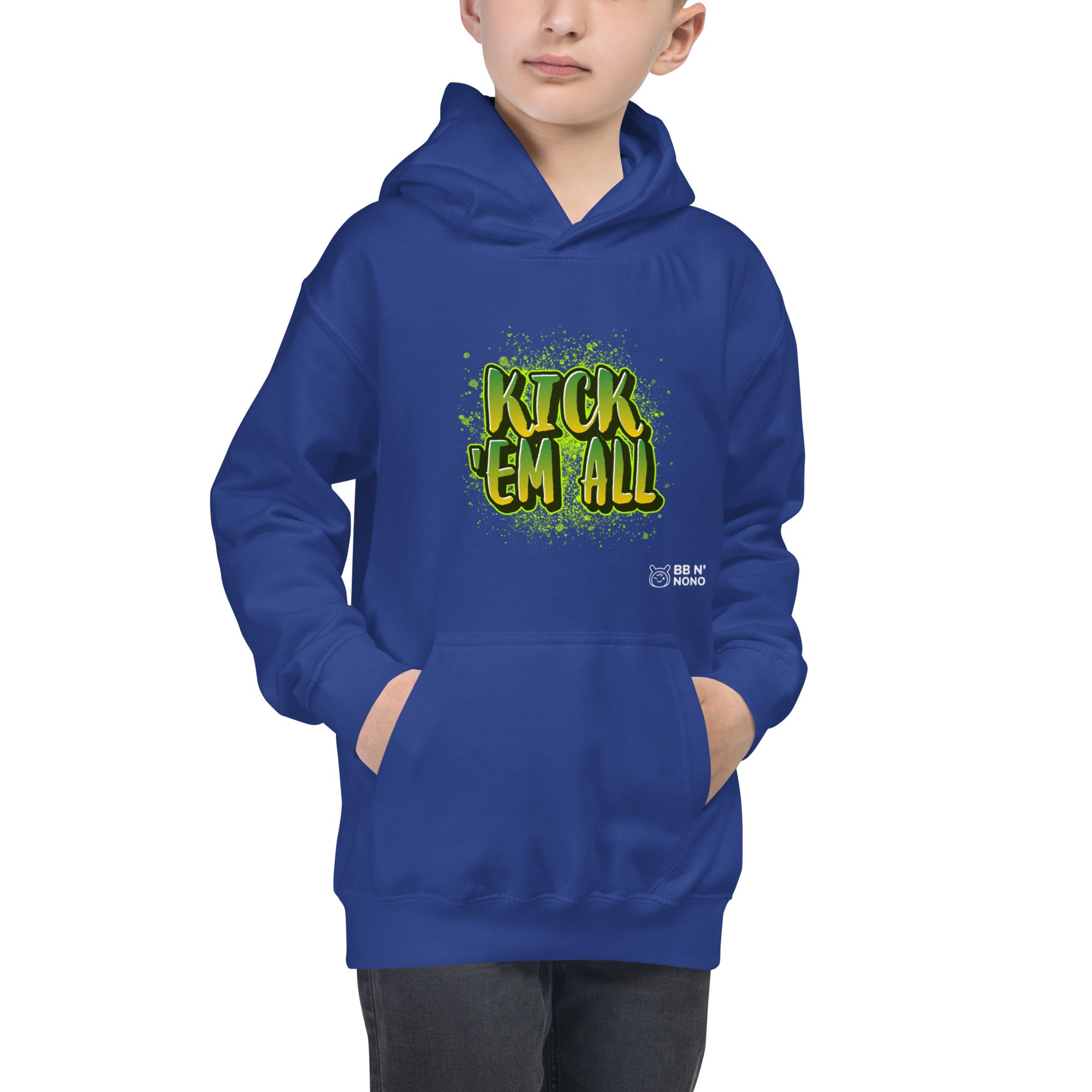 Kick'em all - Kids Hoodie