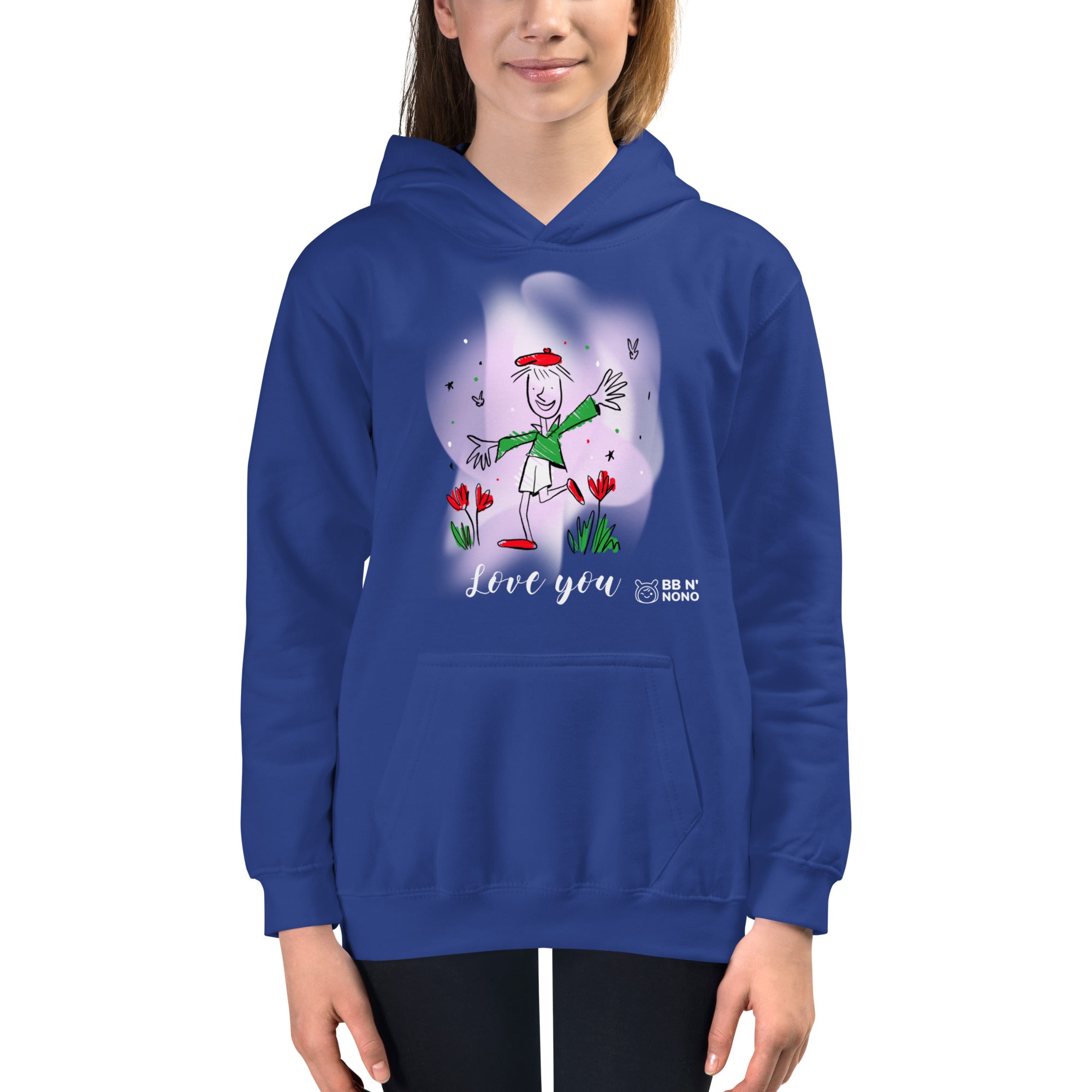 Love you - Kids Hoodie