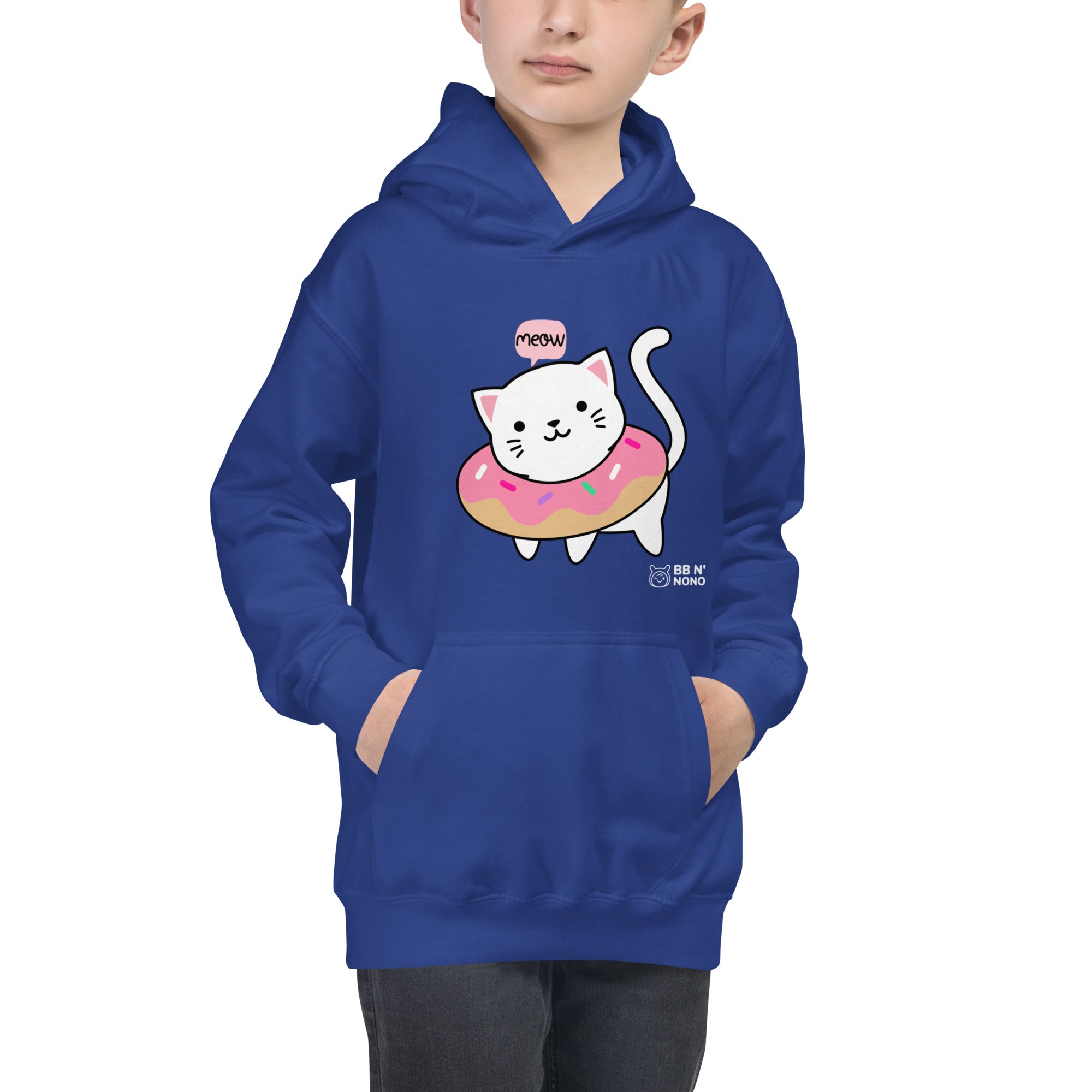 Meow V2 - Kids Hoodie