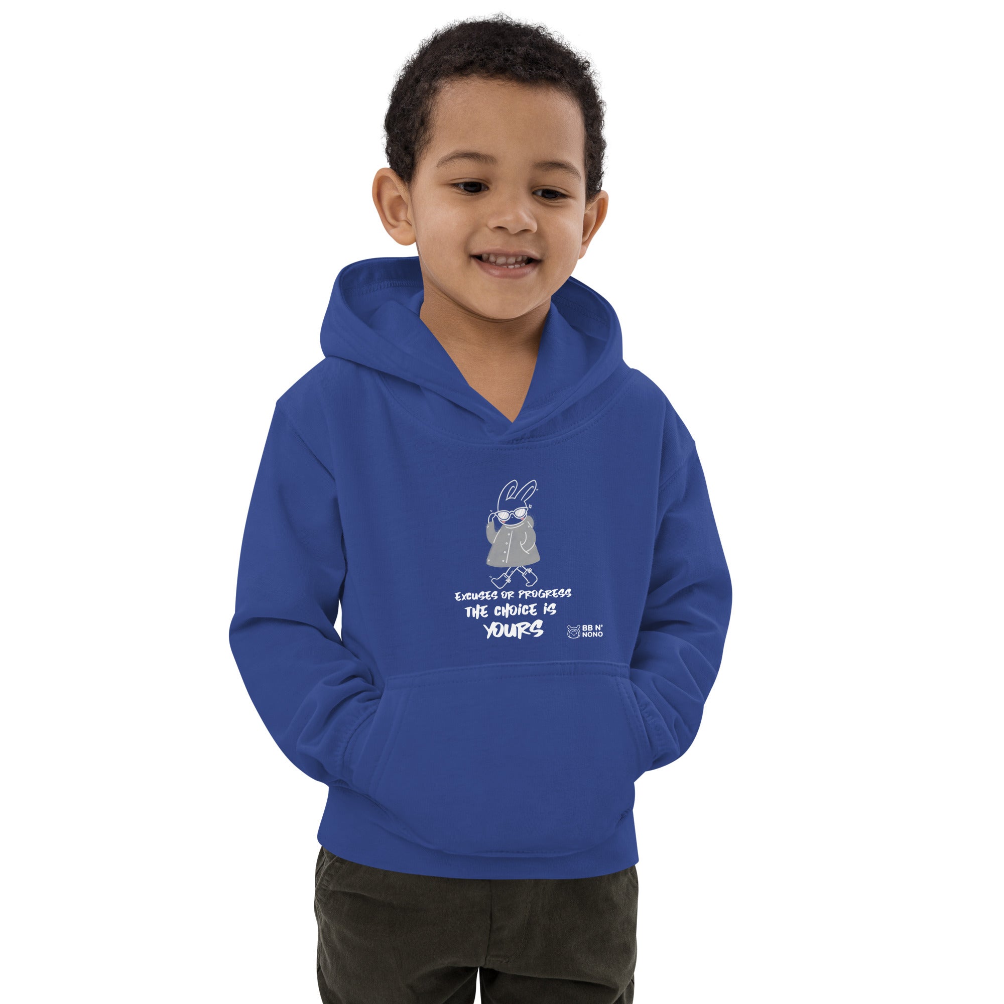 Excuses or Progress, the choice is yours - Kids Hoodie