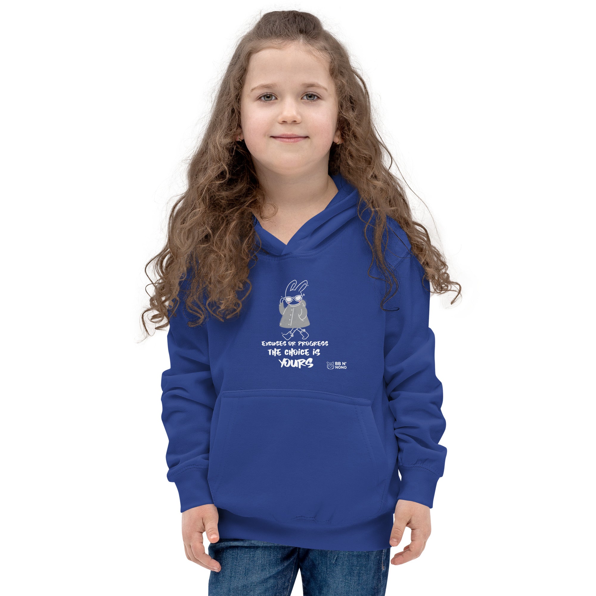 Excuses or Progress, the choice is yours - Kids Hoodie