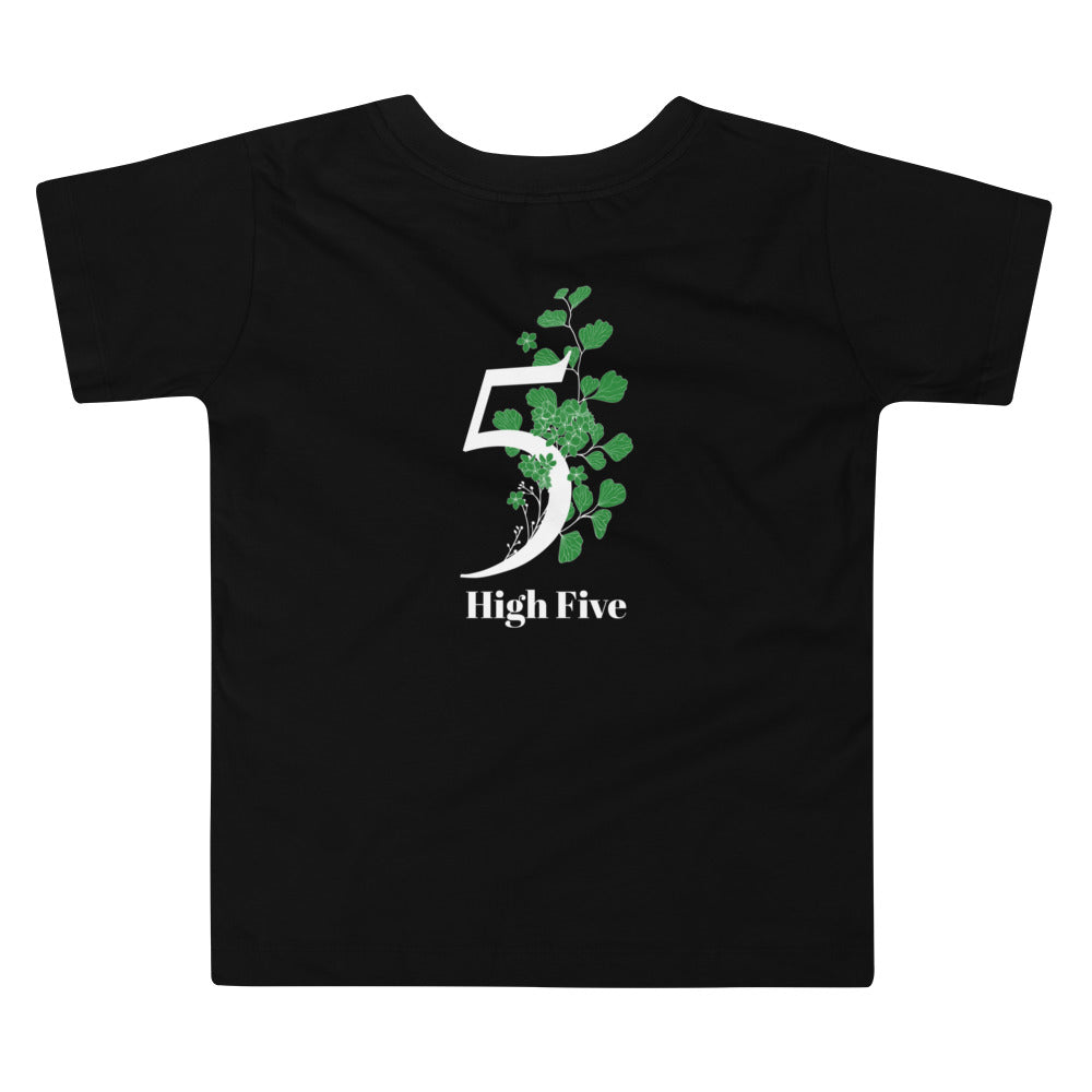 High Five - Toddler Short Sleeve Tee (back print)