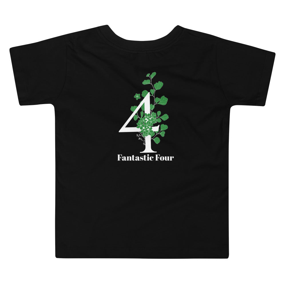 Fantastic Four - Toddler Short Sleeve Tee (back print)