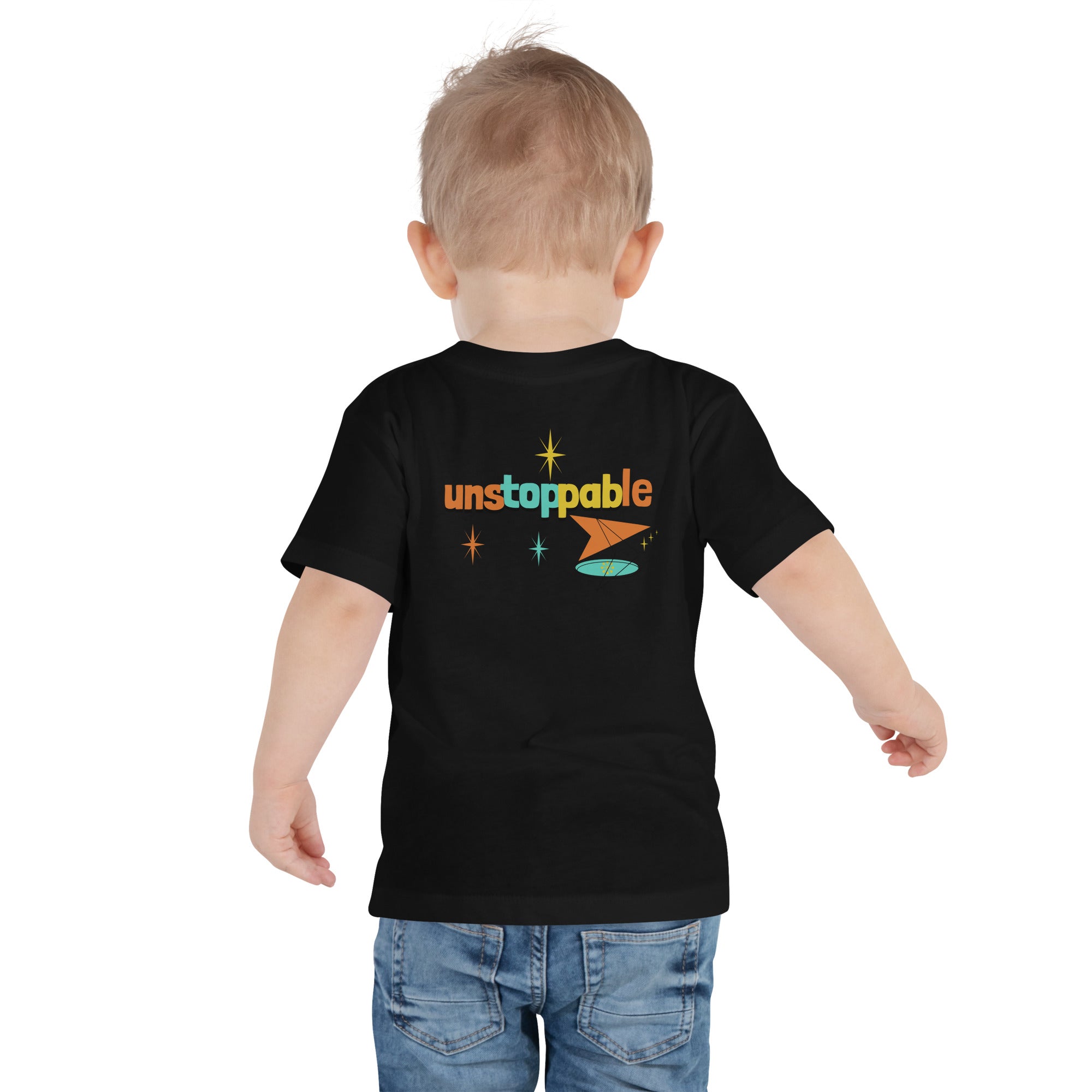 Unstoppable - Toddler Short Sleeve Tee (back print)