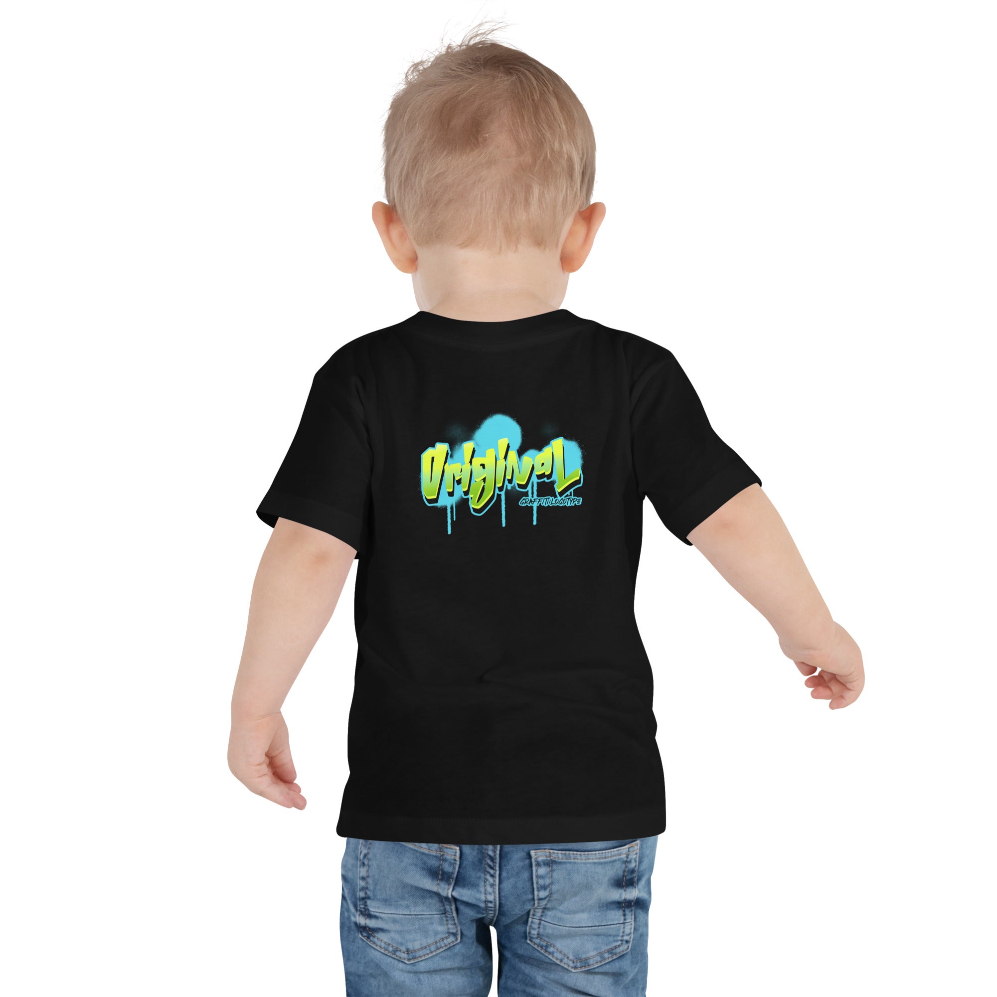 Original made with love - Toddler Short Sleeve Tee (back print)