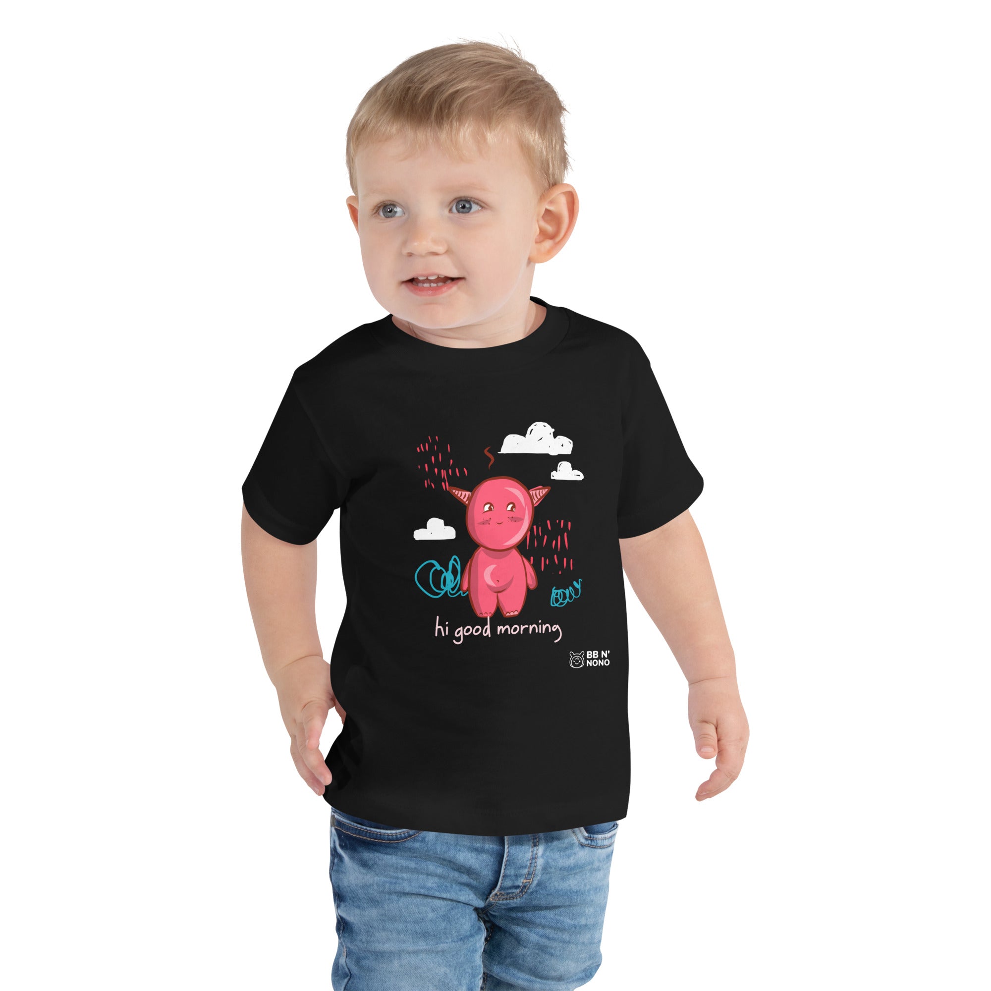 Cute Little monster - Toddler Short Sleeve Tee