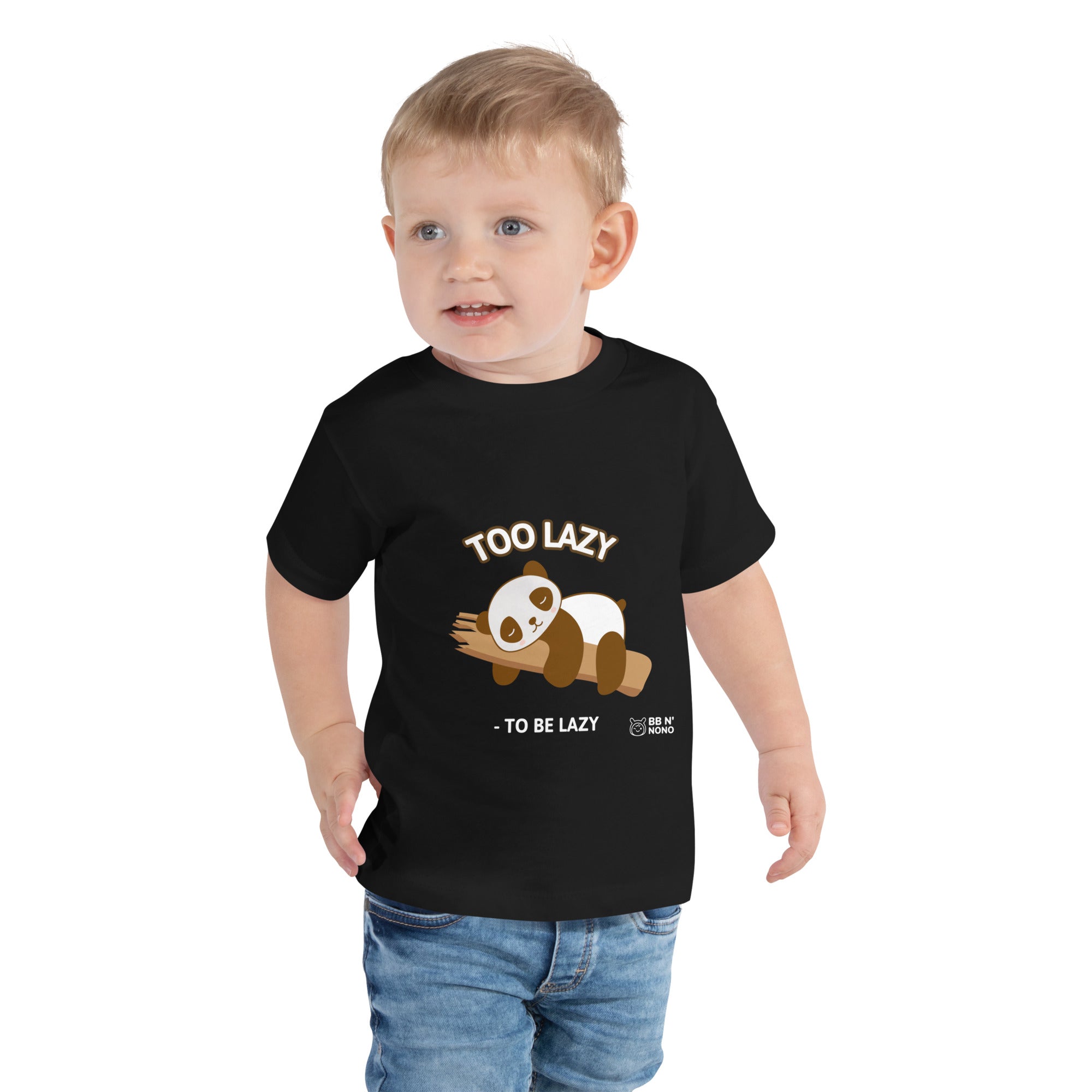 Too lazy to be lazy - Toddler Short Sleeve Tee