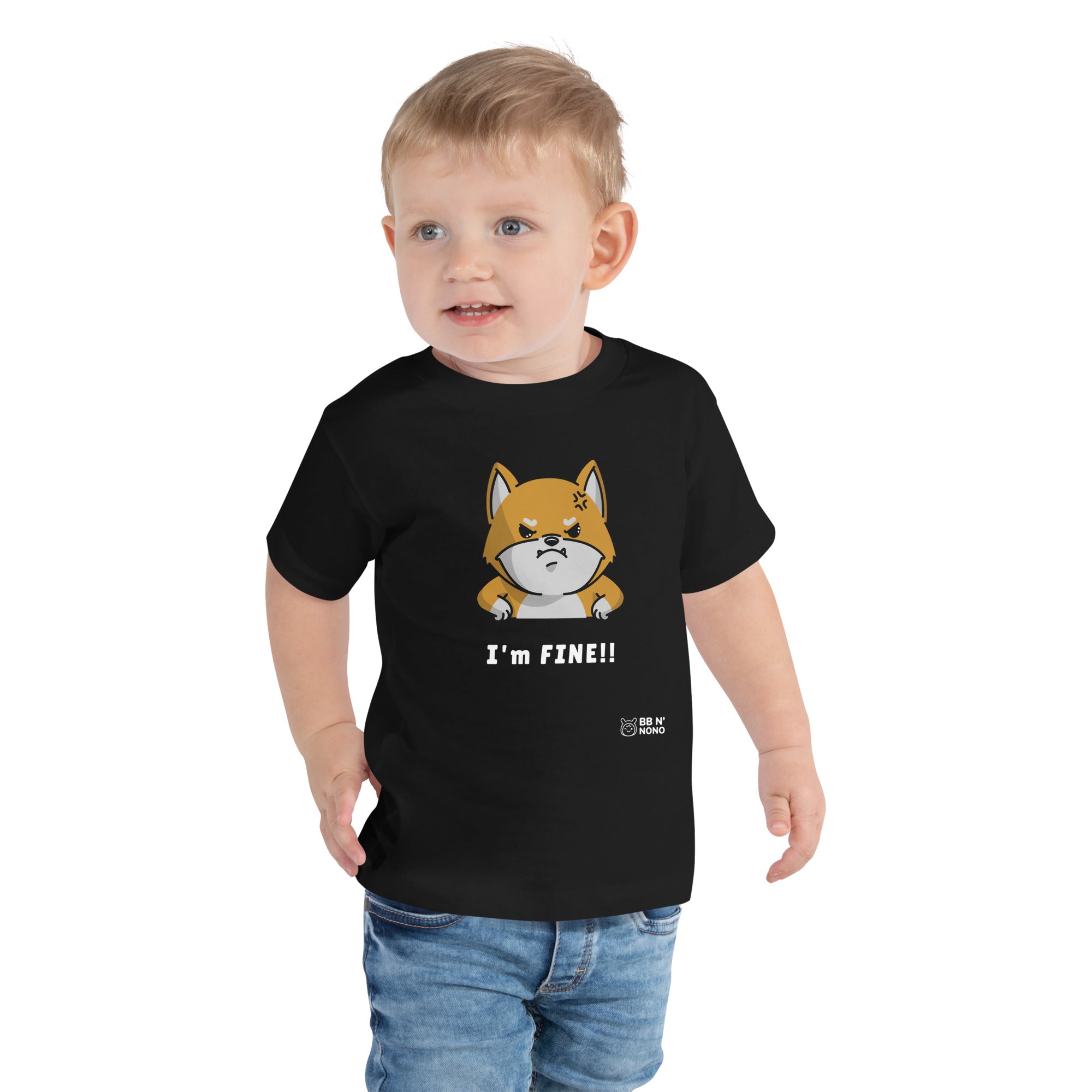 I'm fine - Toddler Short Sleeve Tee