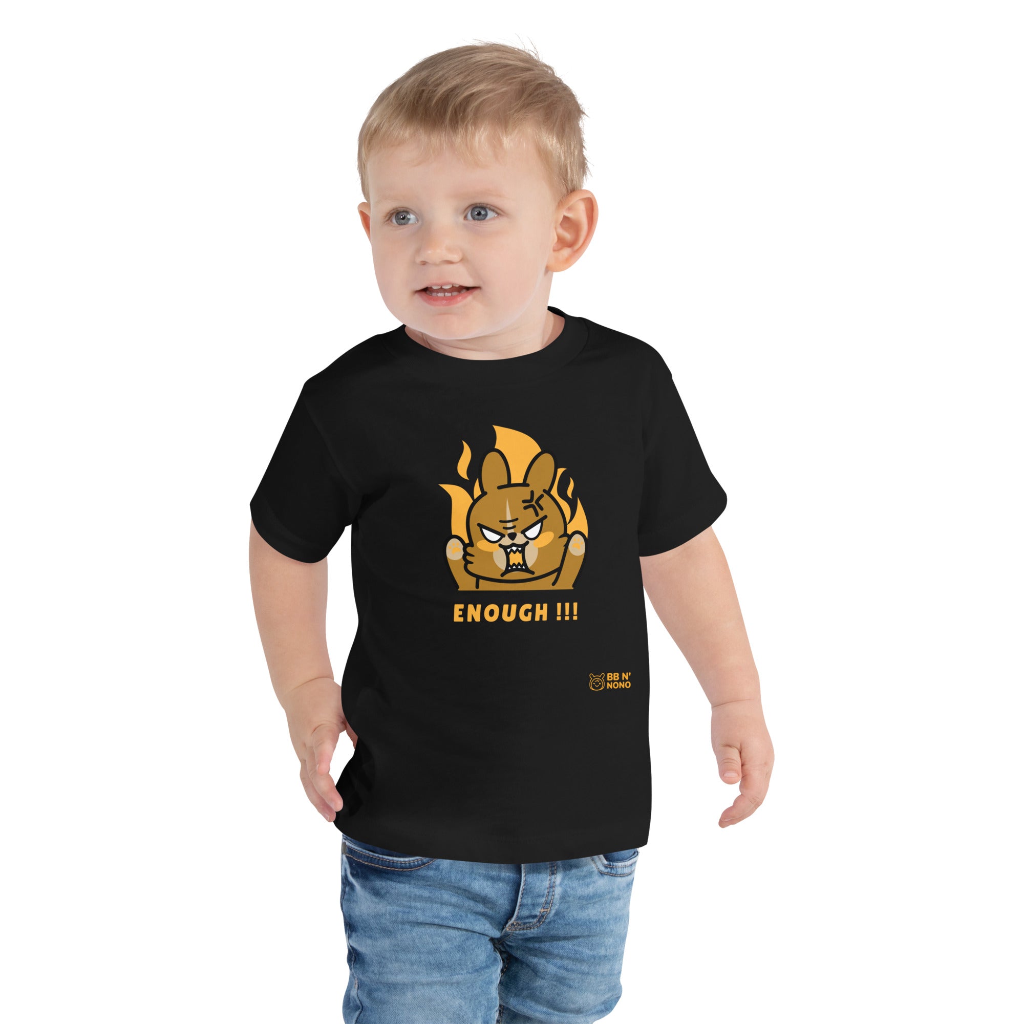 Enough!! - Toddler Short Sleeve Tee