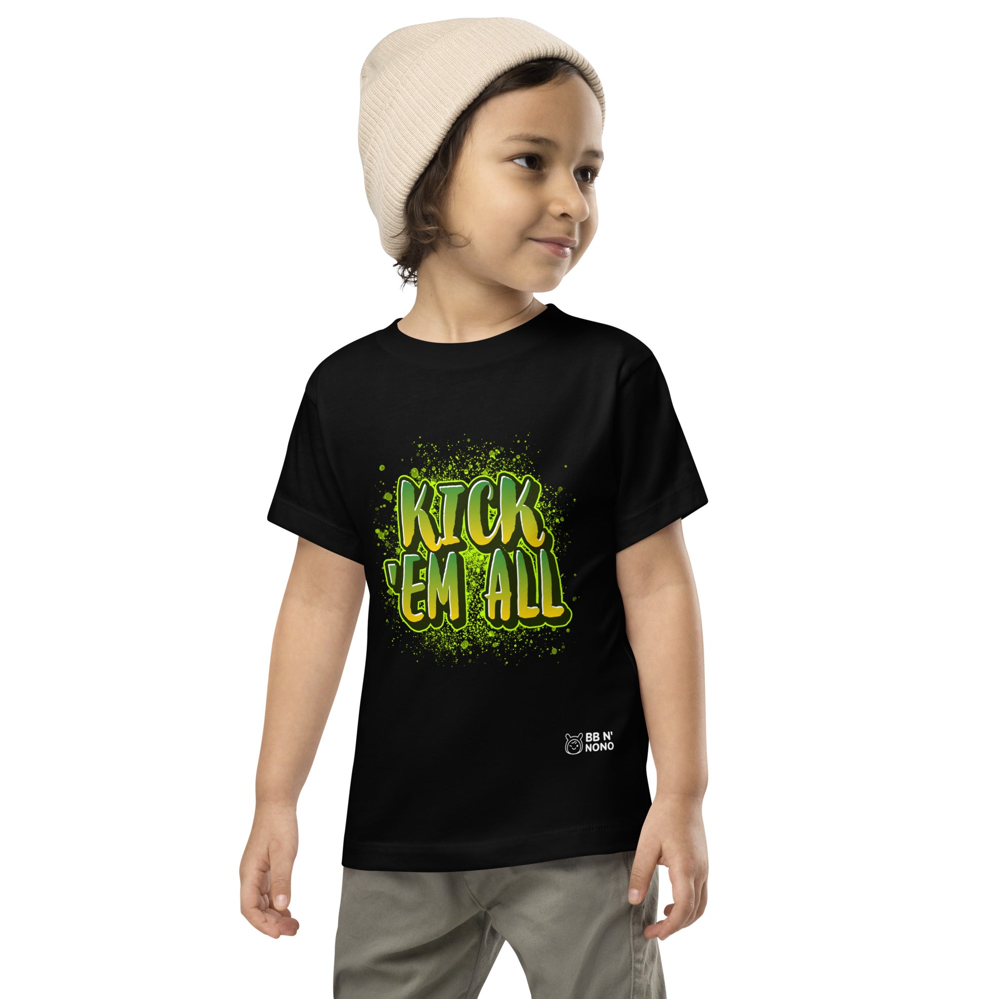 Kick'em all - Toddler Short Sleeve Tee