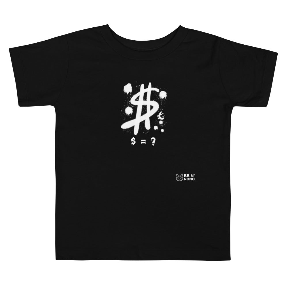 $ = ? - Toddler Short Sleeve Tee