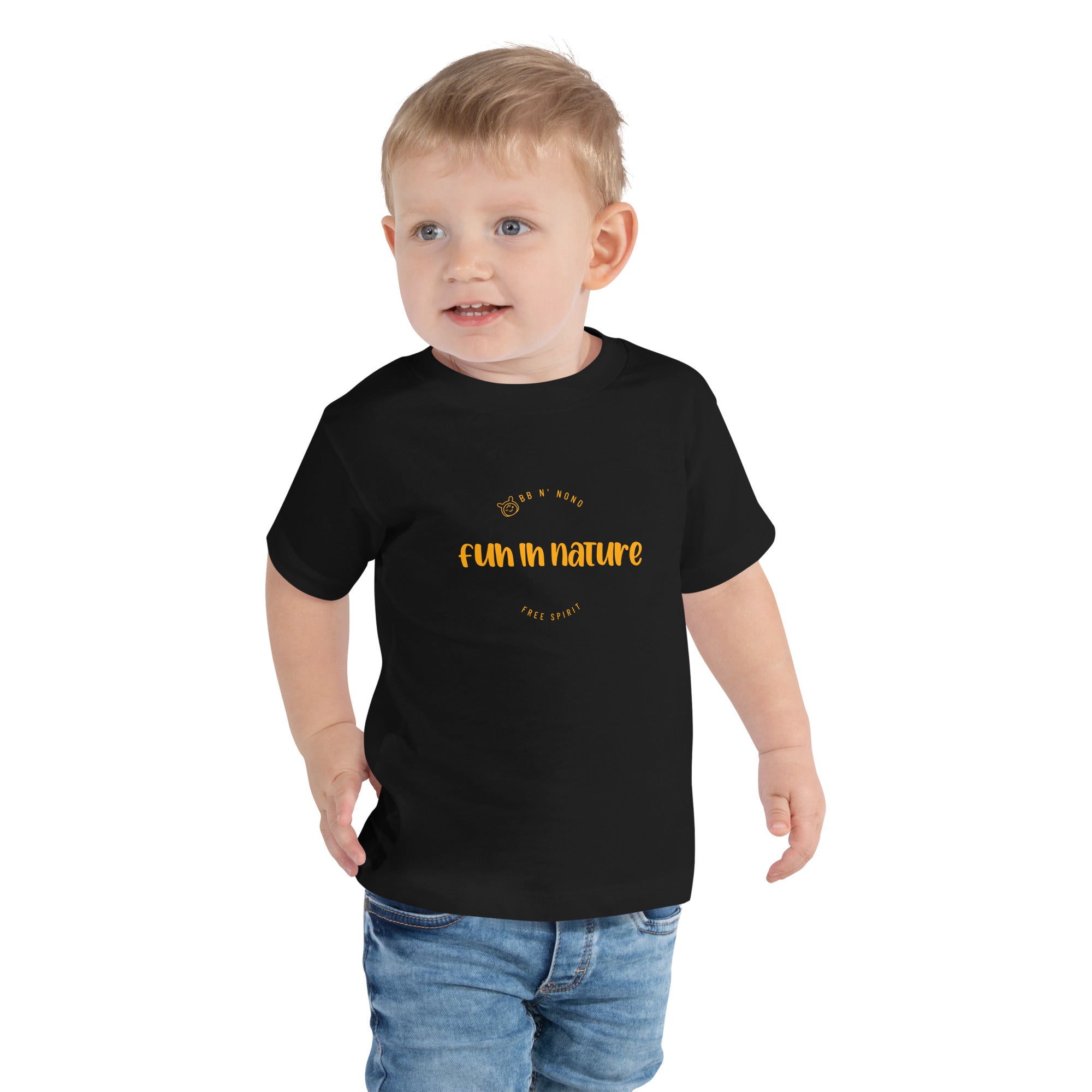 Fun in nature with logo - Toddler Short Sleeve Tee