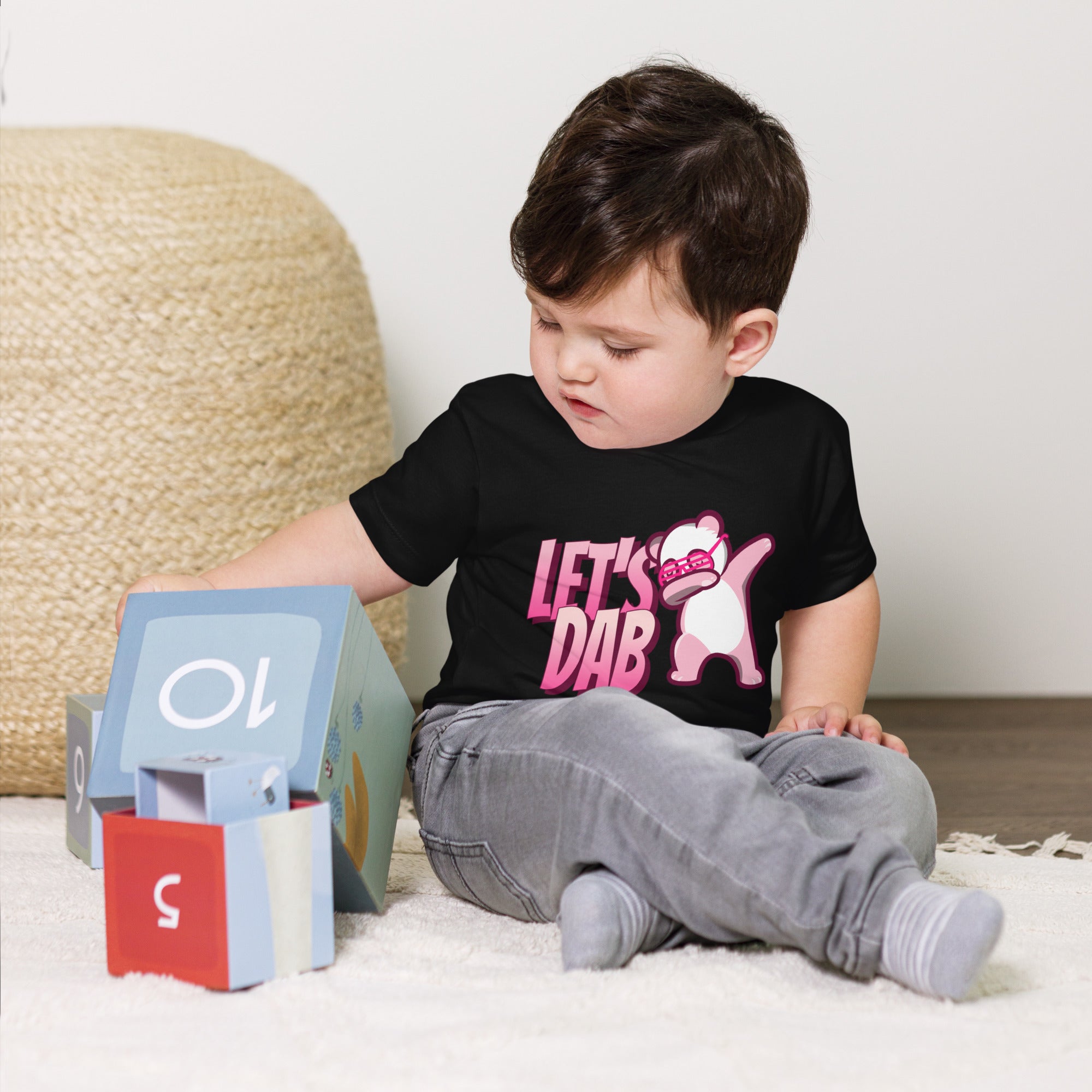 Let's dab - Toddler Short Sleeve Tee