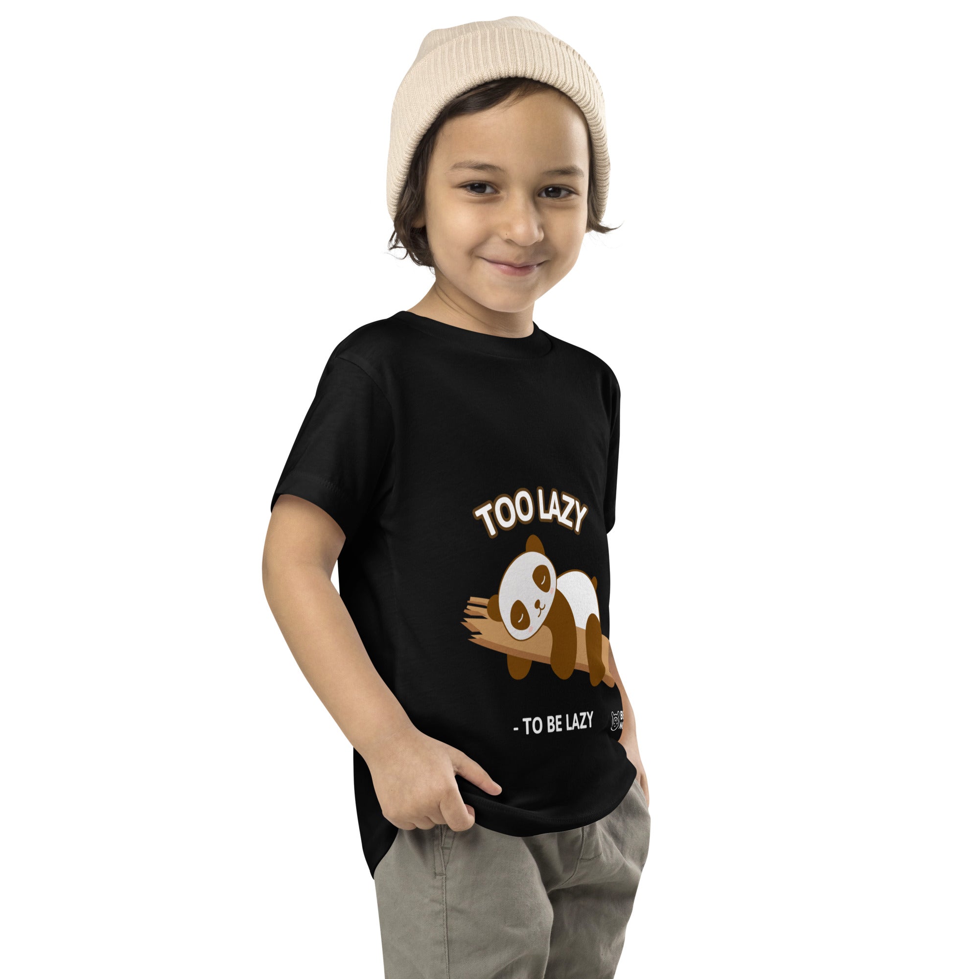 Too lazy to be lazy - Toddler Short Sleeve Tee