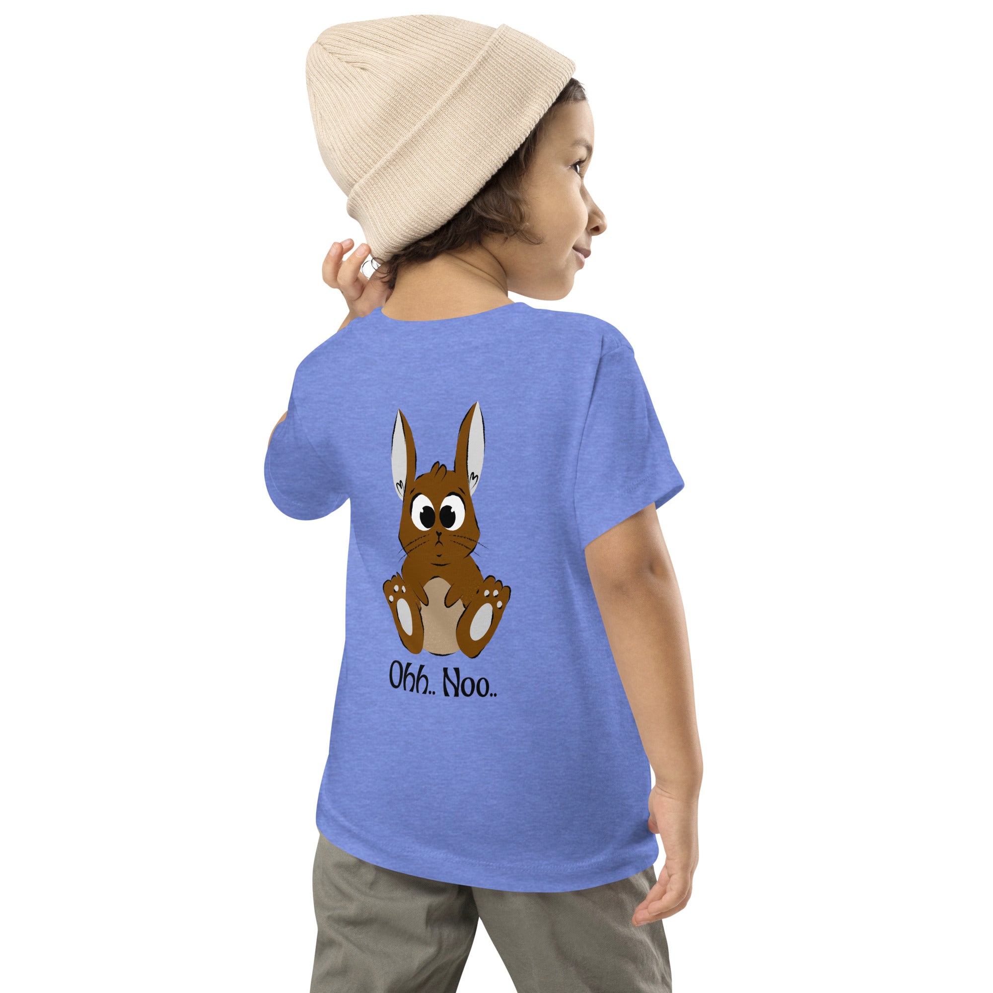 Ohh Noo - Toddler Short Sleeve Tee (back print)