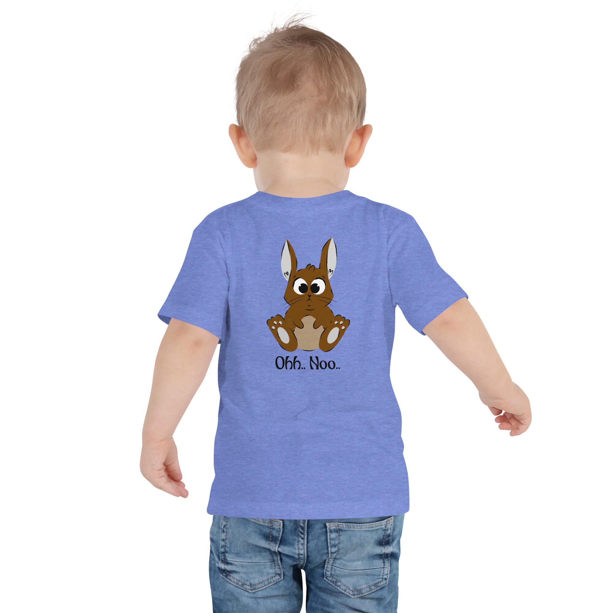 Ohh Noo - Toddler Short Sleeve Tee (back print)