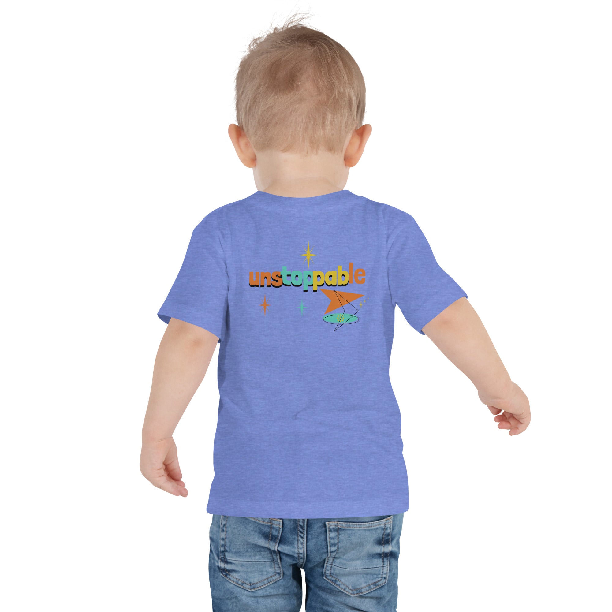 Unstoppable - Toddler Short Sleeve Tee (back print)