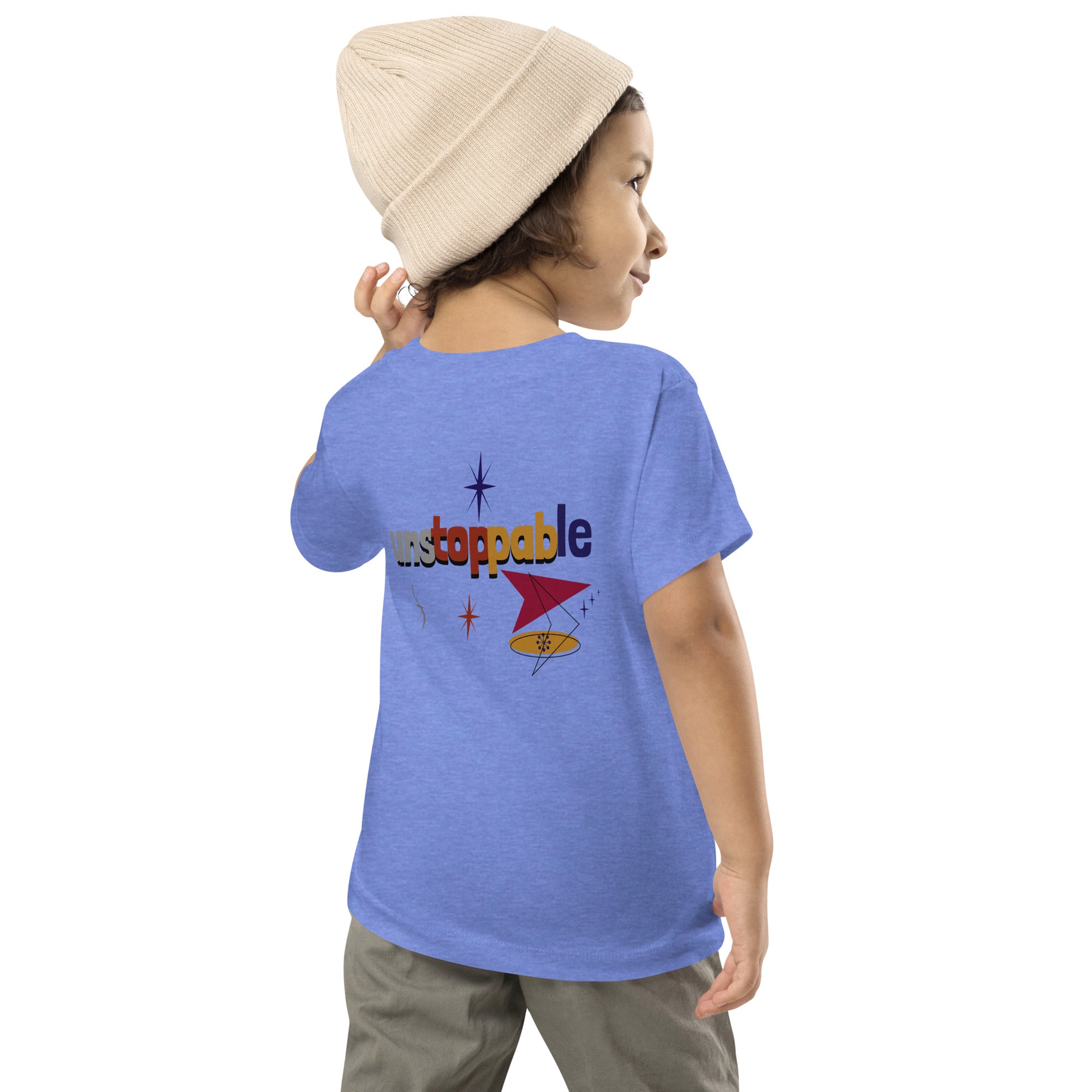 Unstoppable - Toddler Short Sleeve Tee (back print)