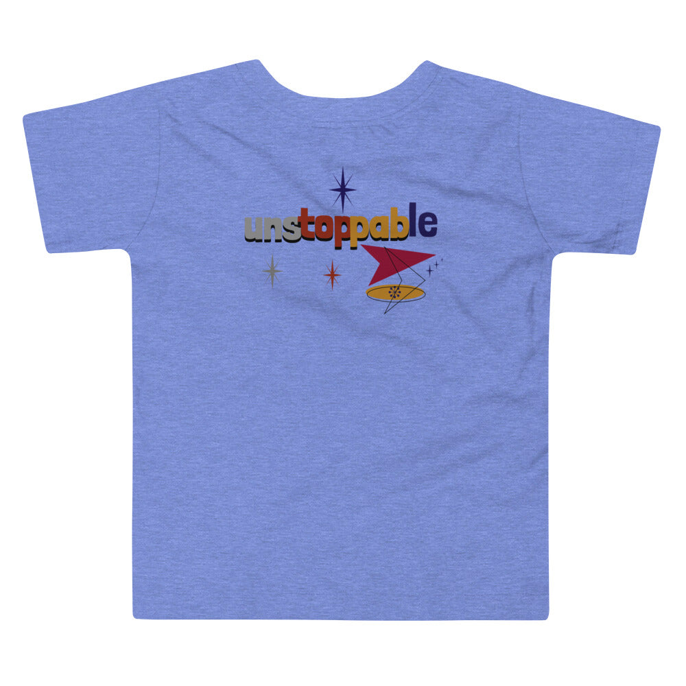 Unstoppable - Toddler Short Sleeve Tee (back print)