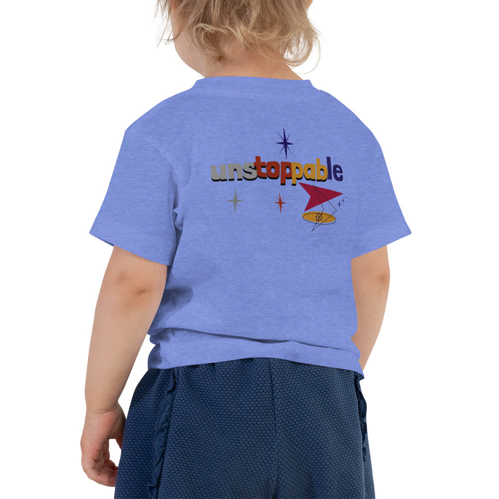 Unstoppable - Toddler Short Sleeve Tee (back print)