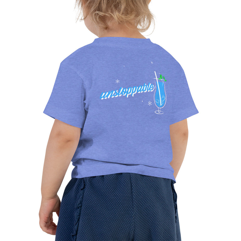 Unstoppable V - Toddler Short Sleeve Tee (back print)