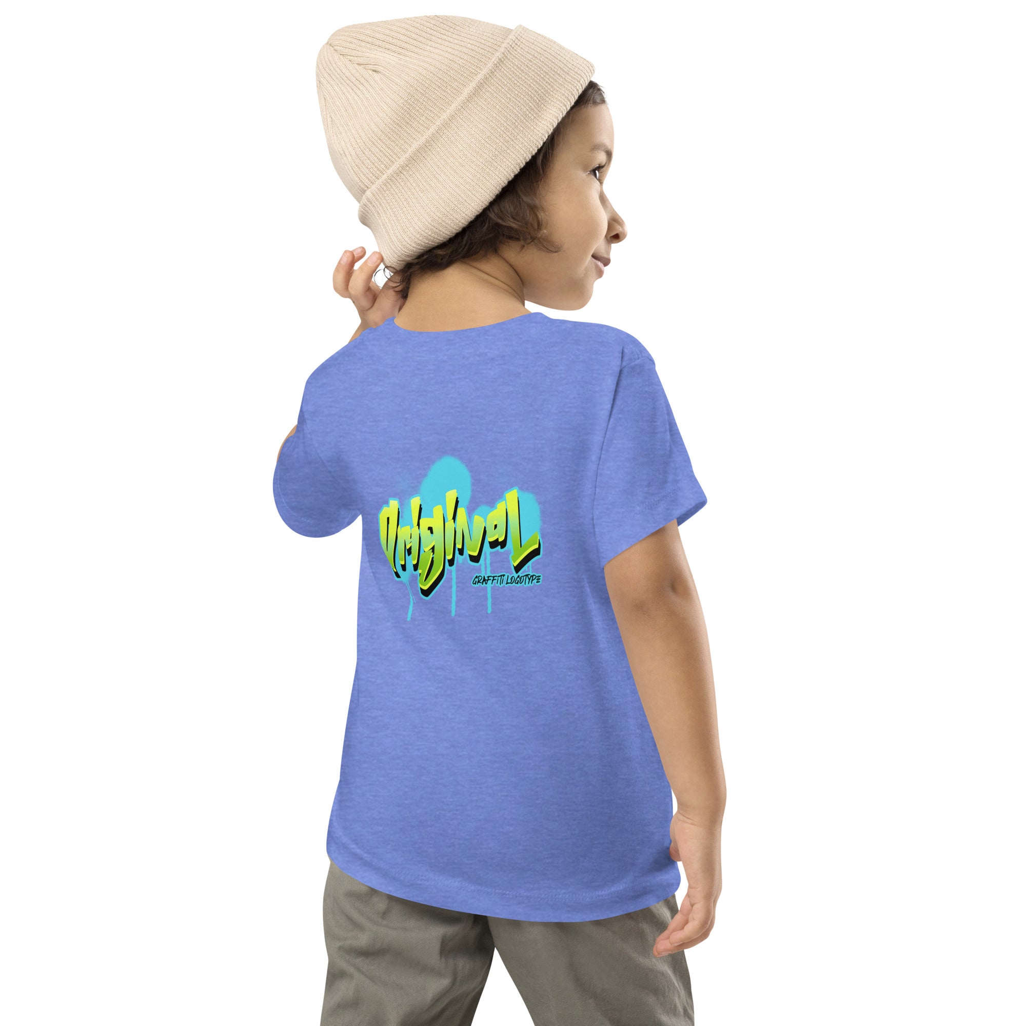 Original made with love - Toddler Short Sleeve Tee (back print)