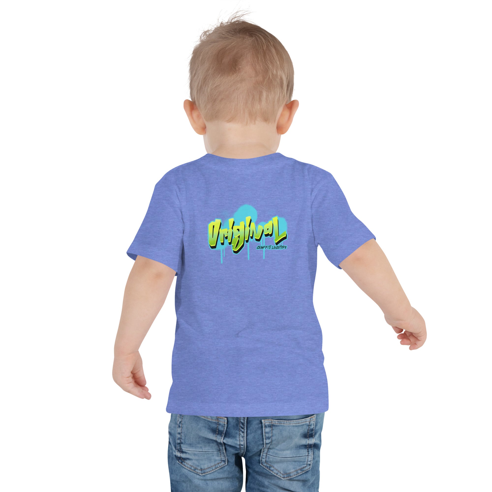 Original made with love - Toddler Short Sleeve Tee (back print)